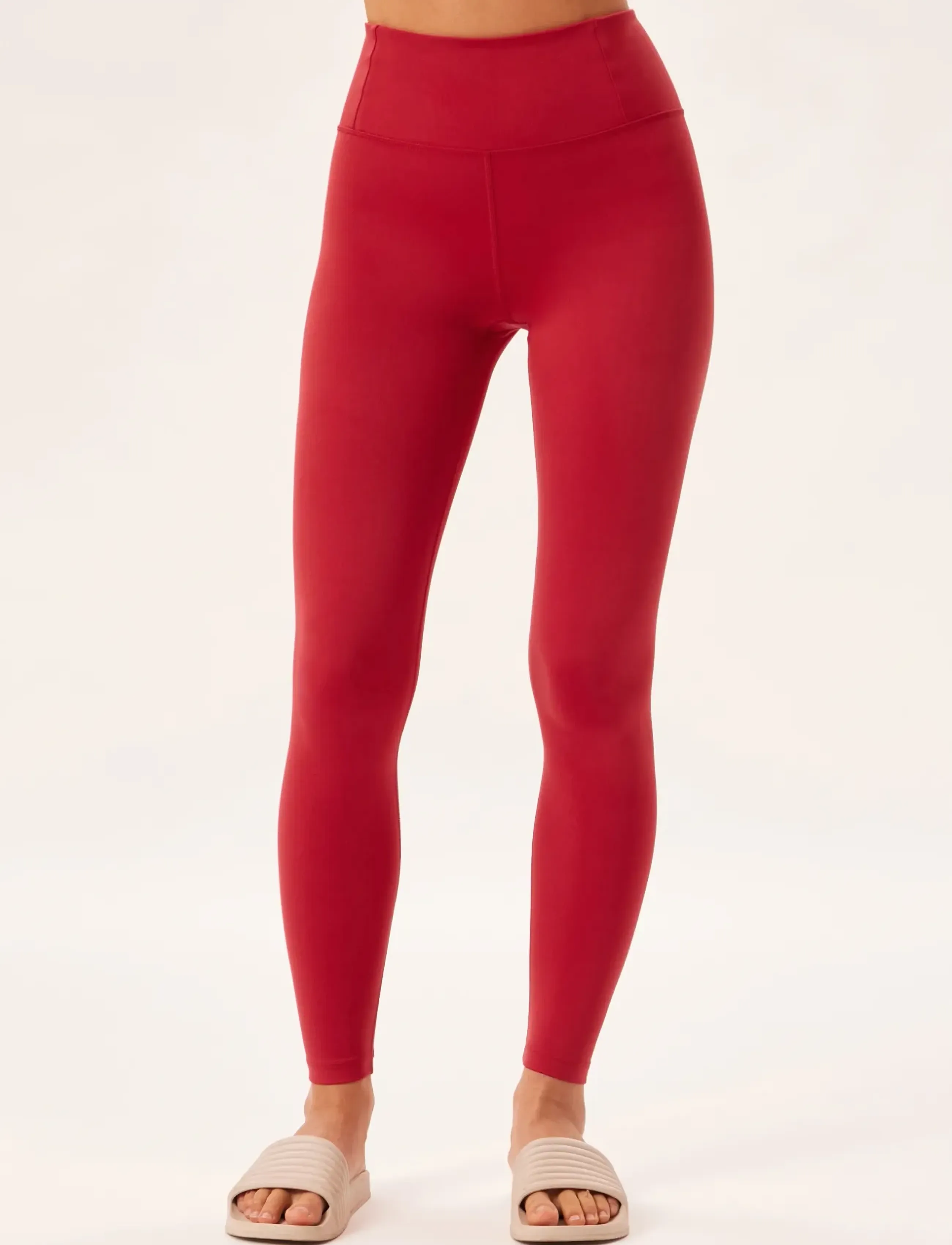Girlfriend Collective - Float High-Rise Legging, Long - fuld længde - flame - 2
