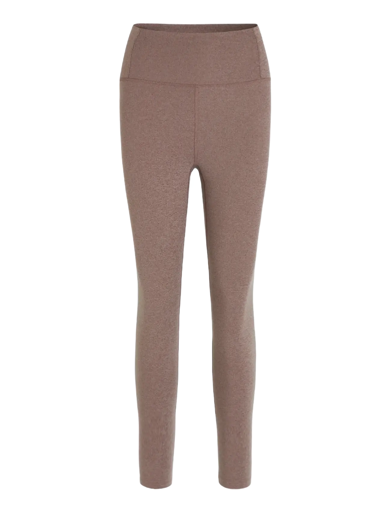 Girlfriend Collective Float High-Rise Legging, Long - Tøj - HEATHER COCOON / beige