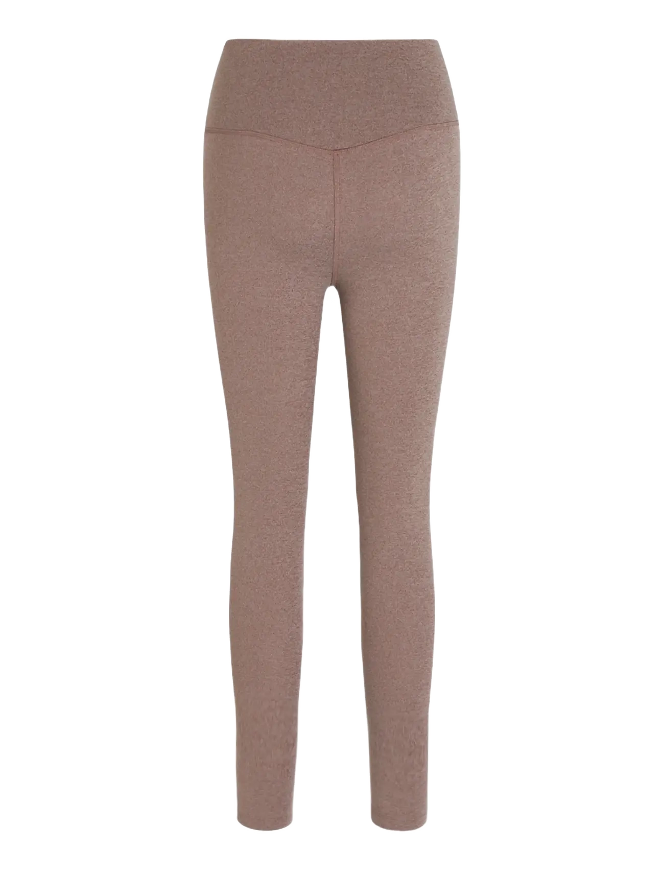 Girlfriend Collective - Float High-Rise Legging, Long - fuld længde - heather cocoon - 2