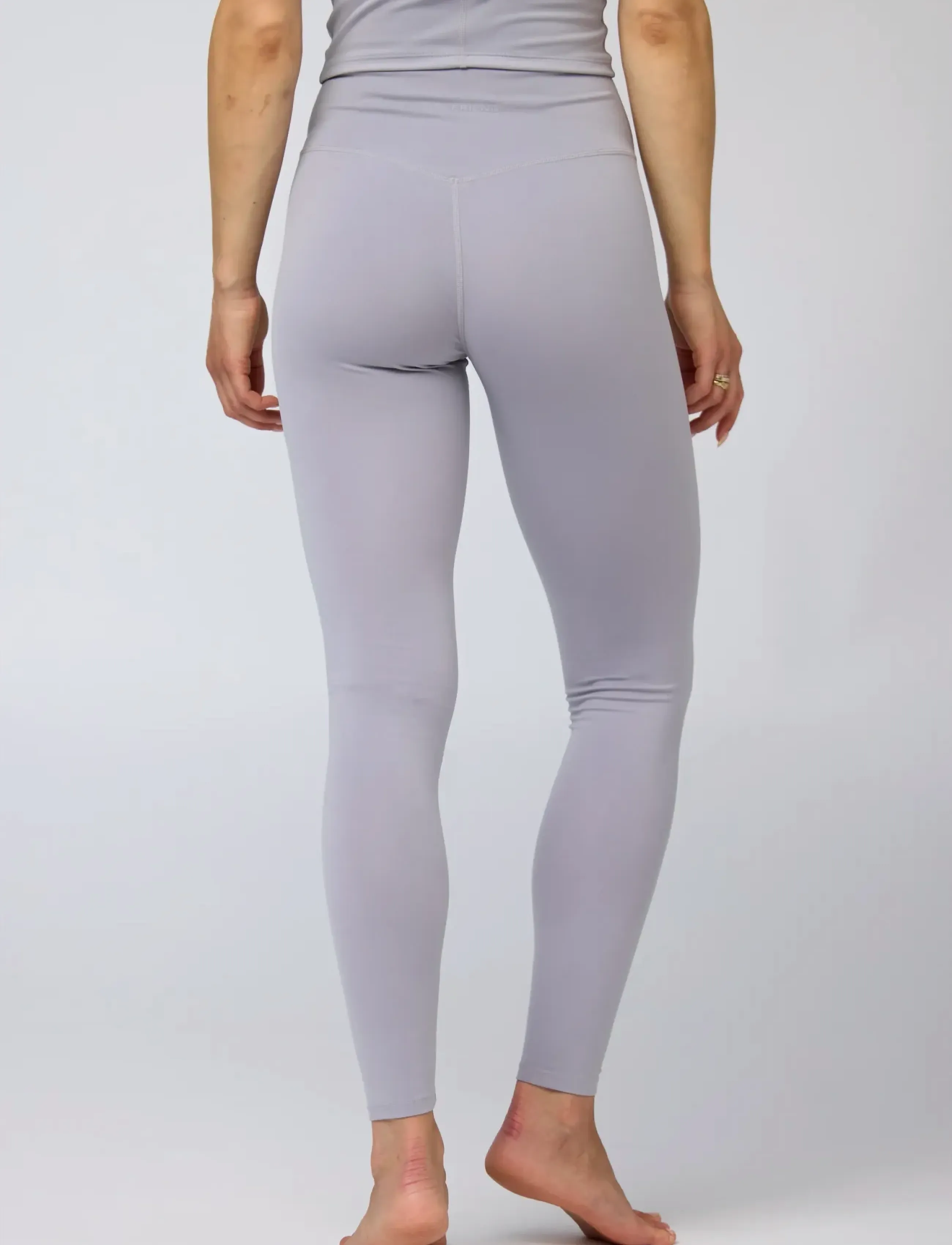 Girlfriend Collective - Float High-Rise Legging, Long - fuld længde - lavender gem - 3