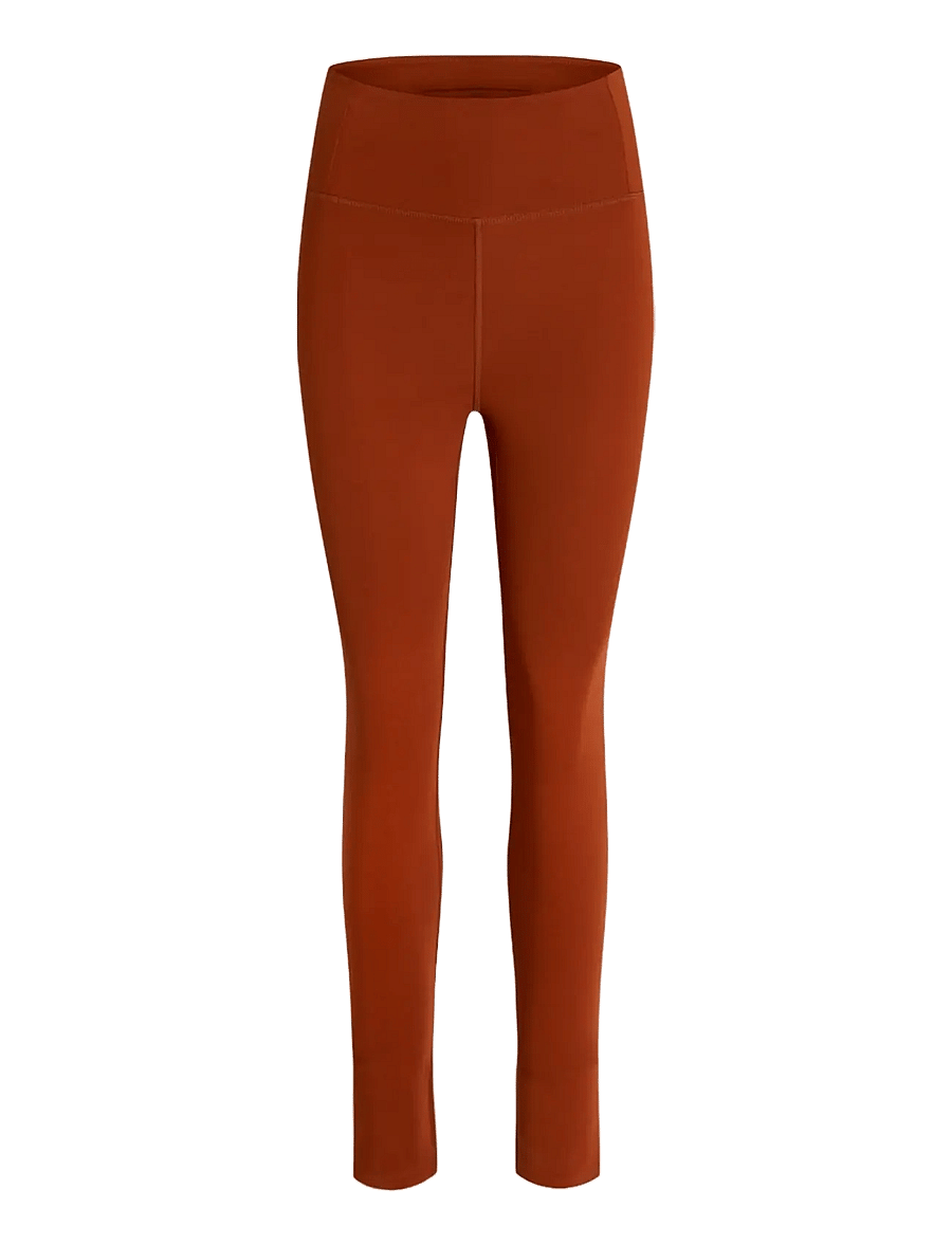 Girlfriend Collective - Float High-Rise Legging, Long - visas ilgis - mahogany - 1