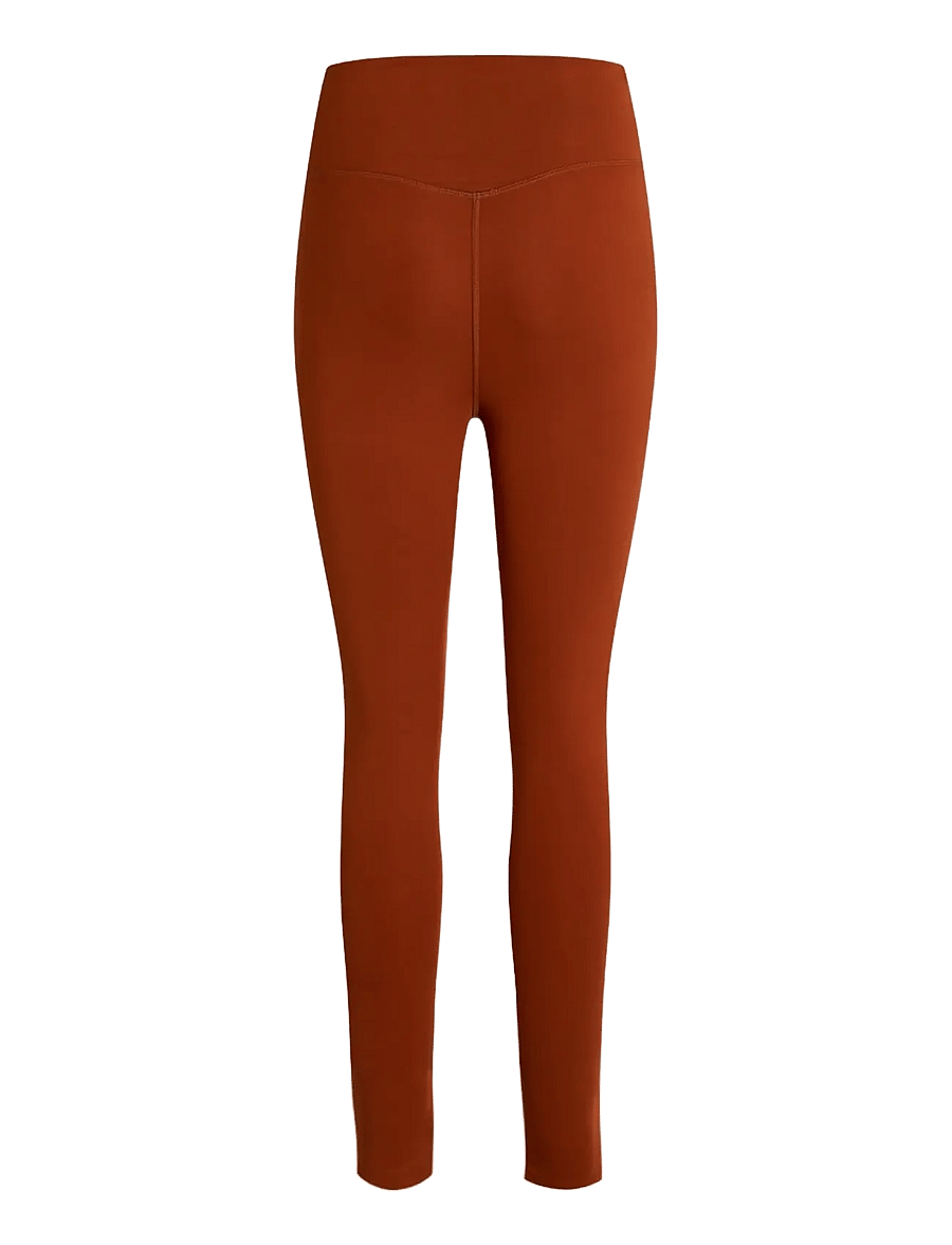 Girlfriend Collective - Float High-Rise Legging, Long - visas ilgis - mahogany - 2