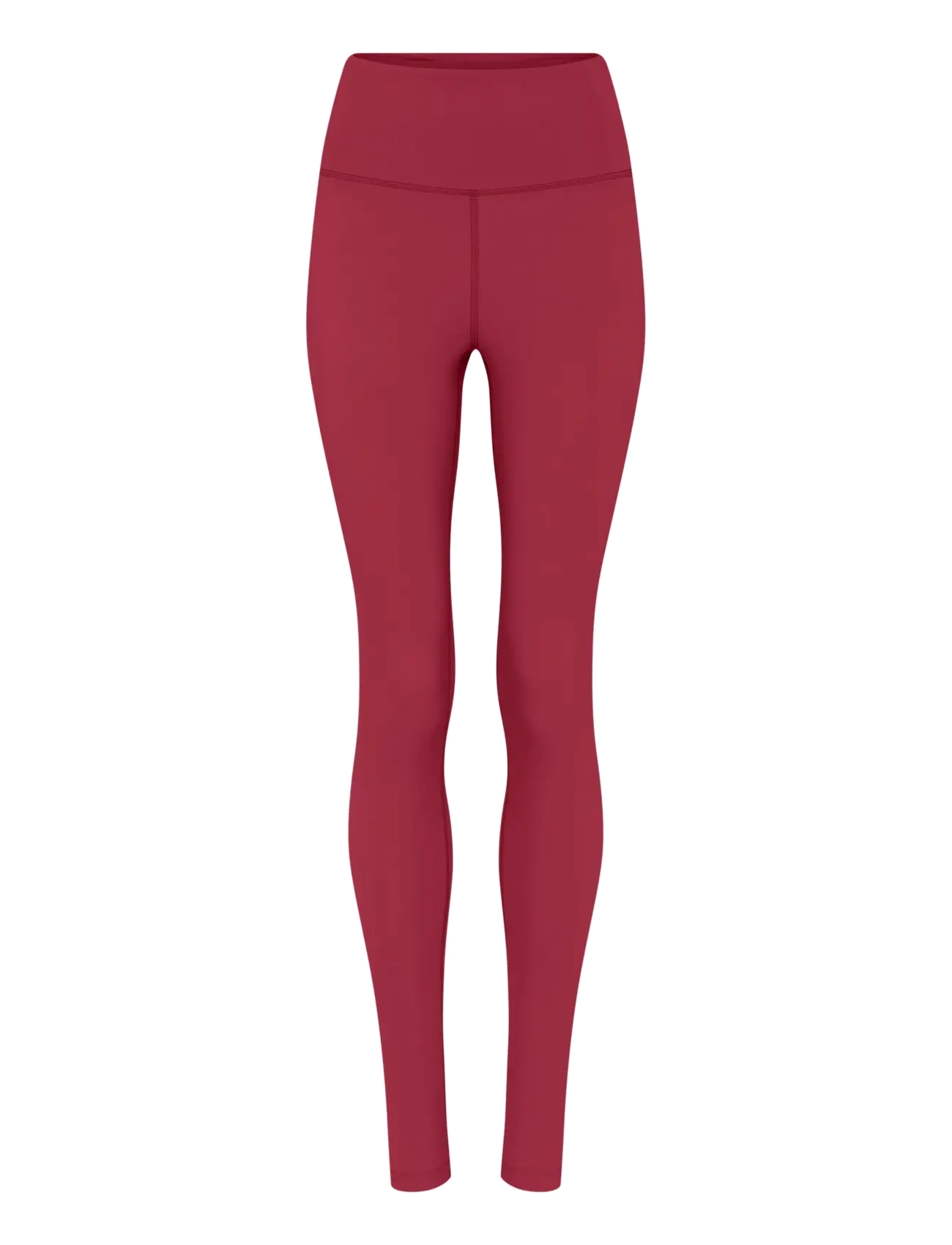 Girlfriend Collective Float High-Rise Legging, Long - Tøj - RHODONDENDRON / burgundy