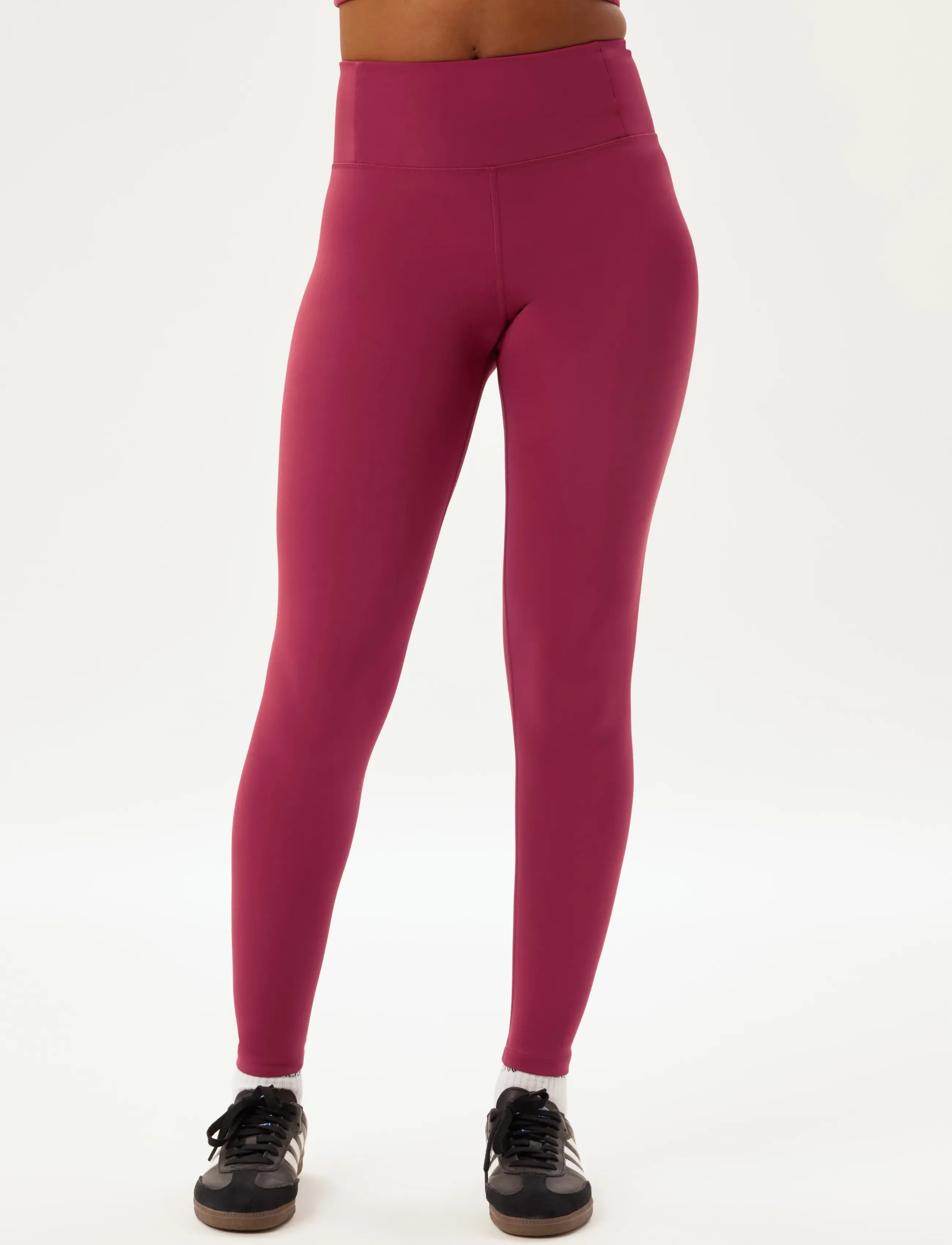 Girlfriend Collective - Float High-Rise Legging, Long - fuld længde - rhodondendron - 3