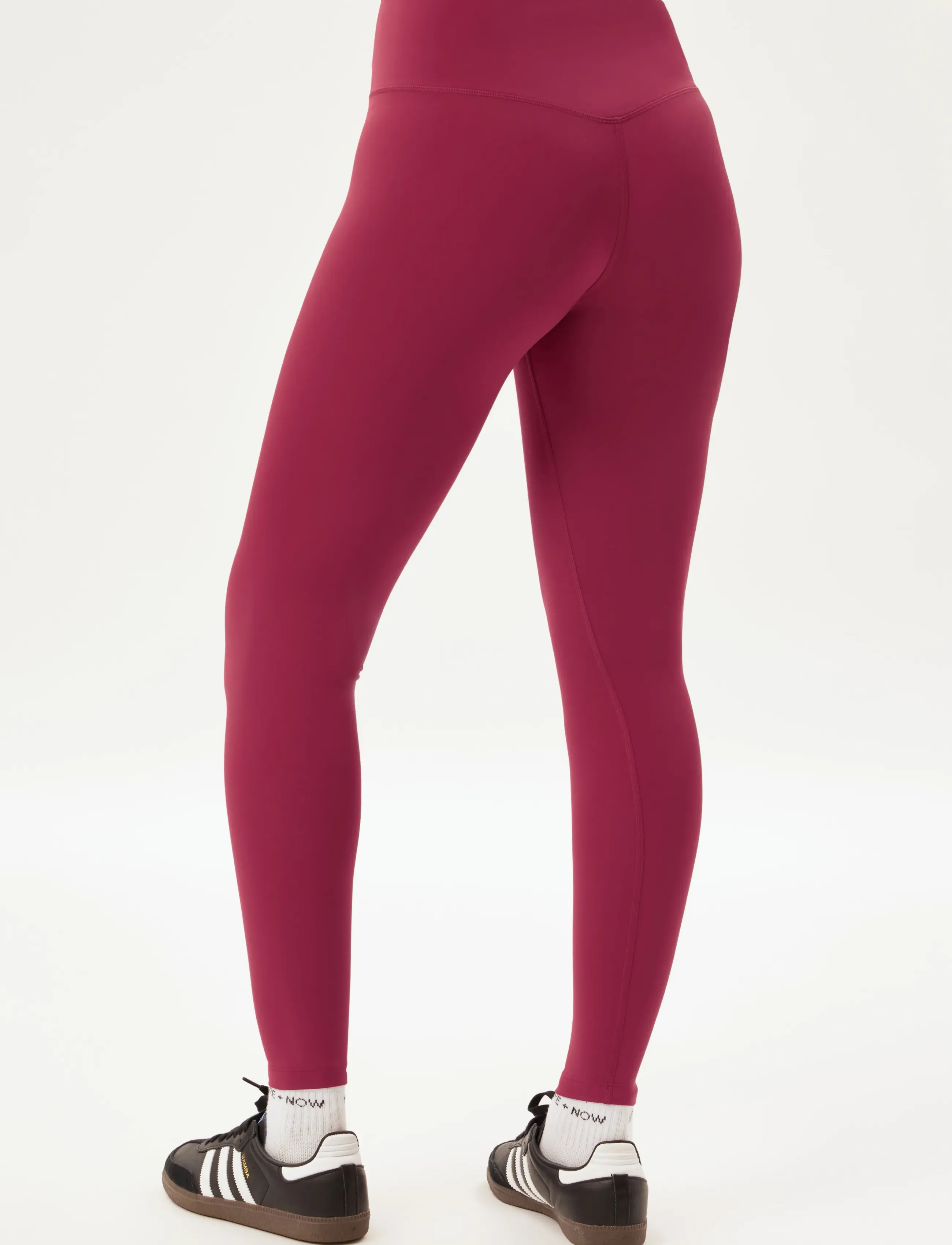 Girlfriend Collective - Float High-Rise Legging, Long - fuld længde - rhodondendron - 4