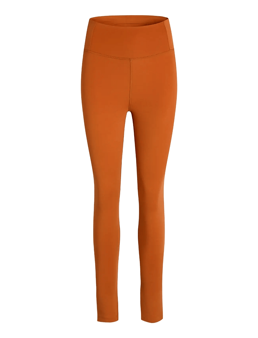 Girlfriend Collective - Float High-Rise Legging, Long - pilna garuma - spice - 1
