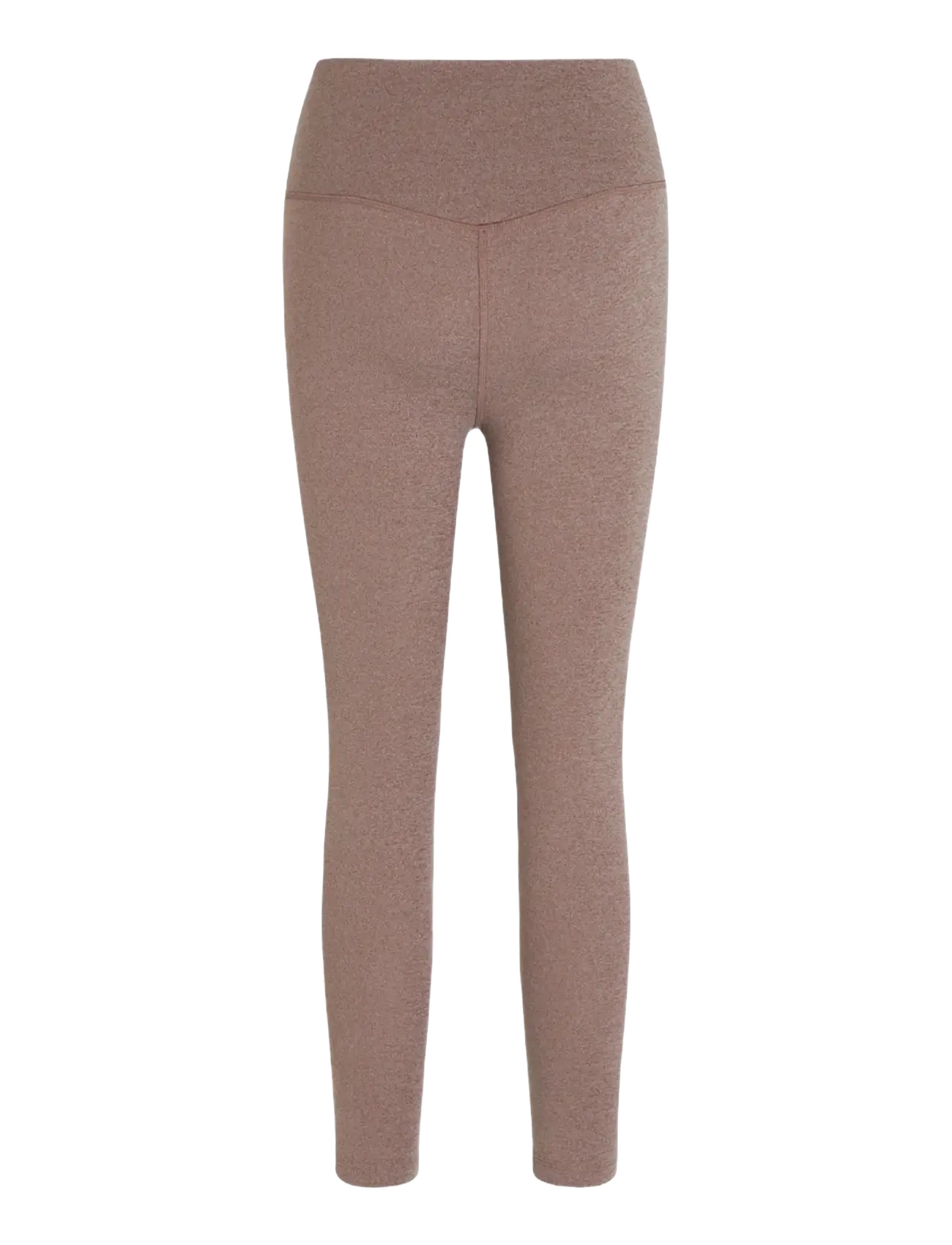 Girlfriend Collective - Float High-Rise Legging, 7/8 - 7/8 længde - heather cocoon - 2