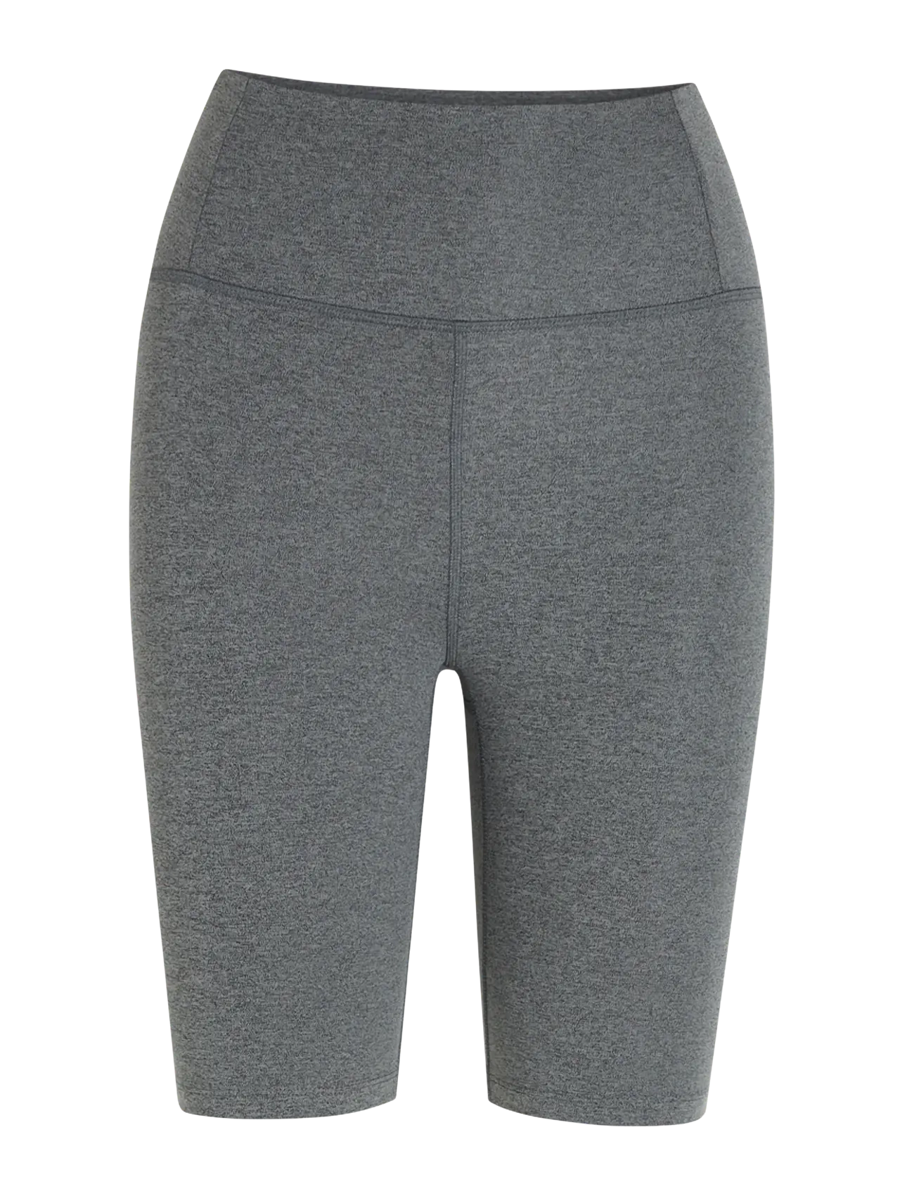 Girlfriend Collective Float High-Rise Bike Shorts - Shorts - HEATHER GRAVEL / grey