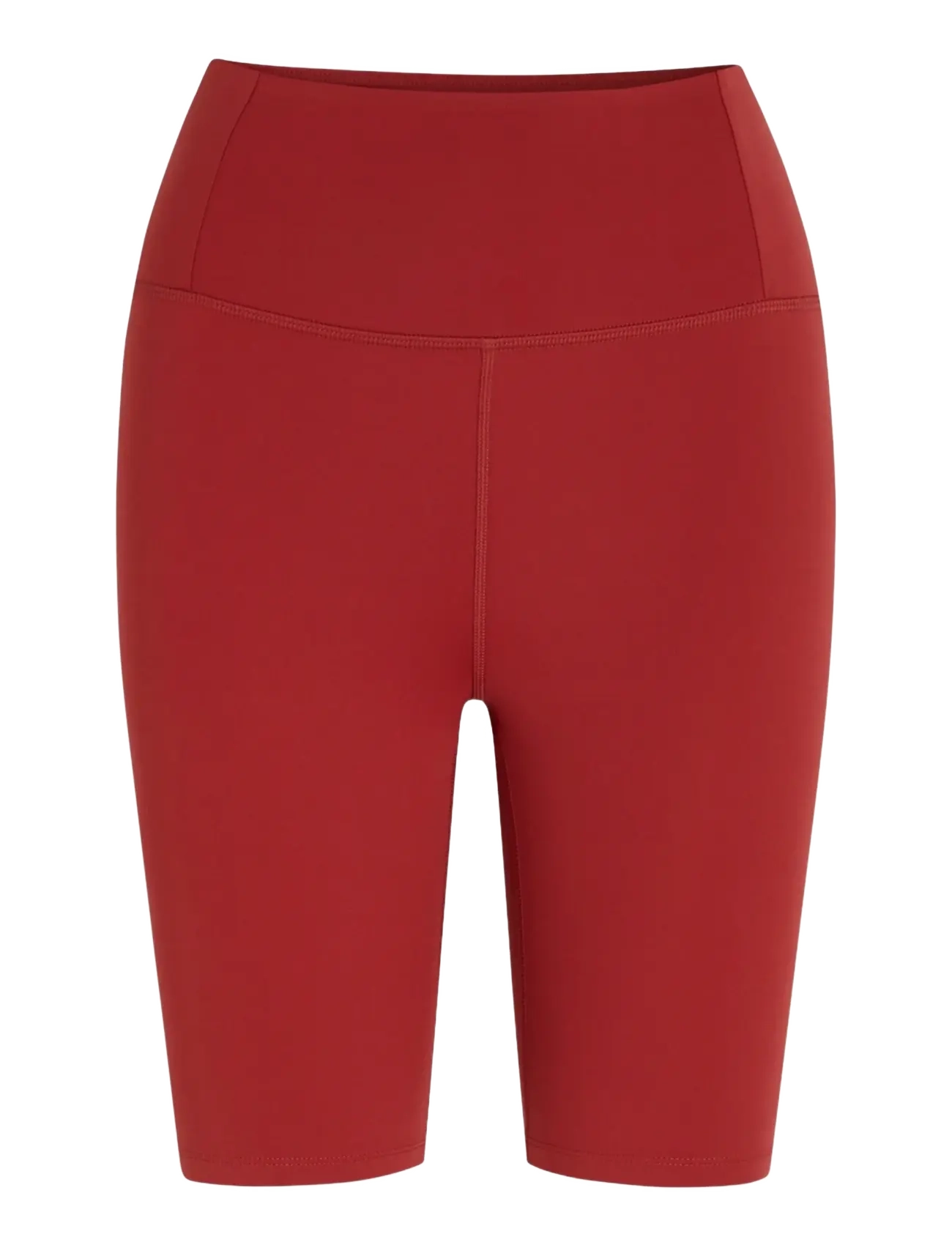 Girlfriend Collective Float High-Rise Bike Shorts - Tøj - LAVA / red
