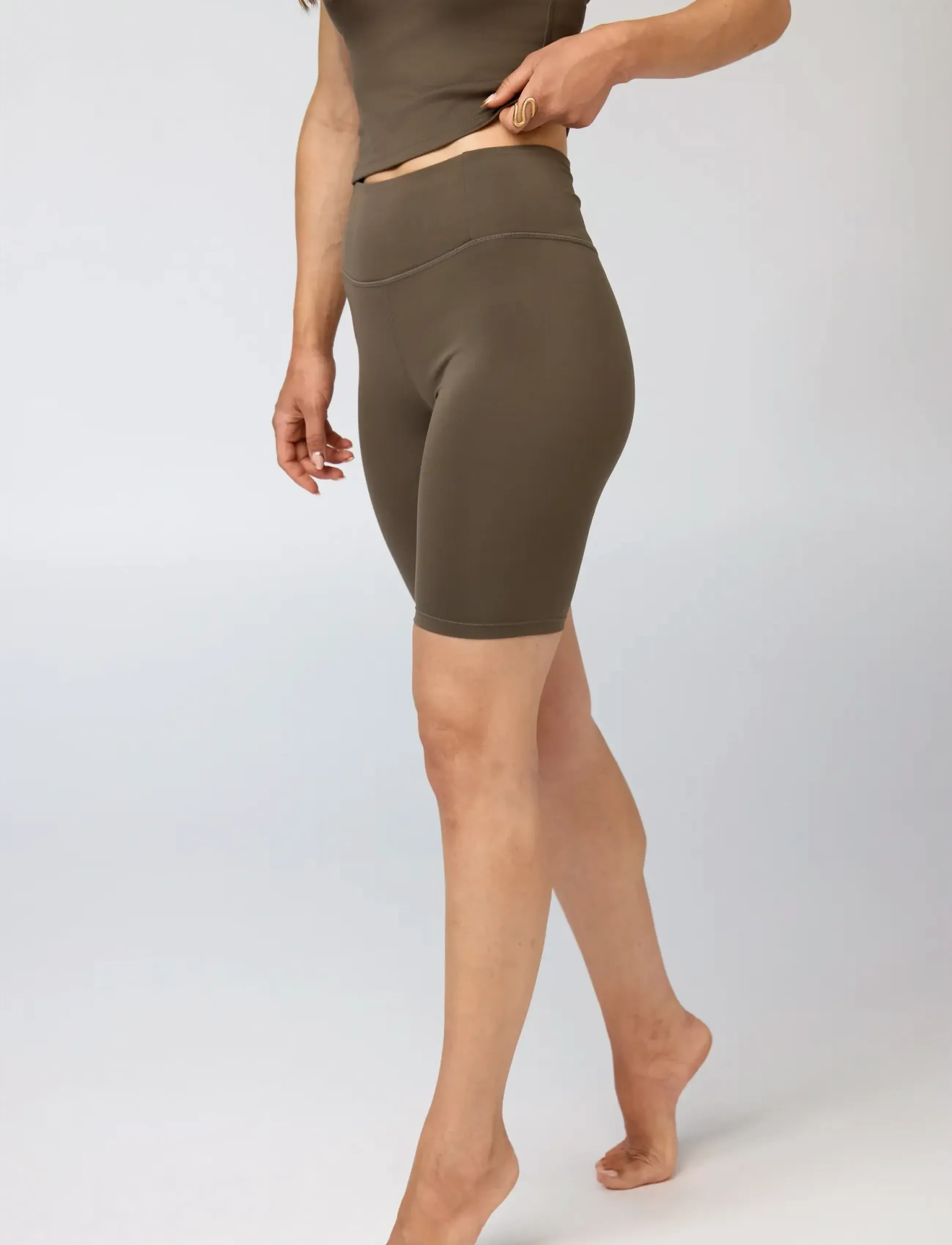Girlfriend Collective Float High-Rise Bike Shorts dam – bild 3