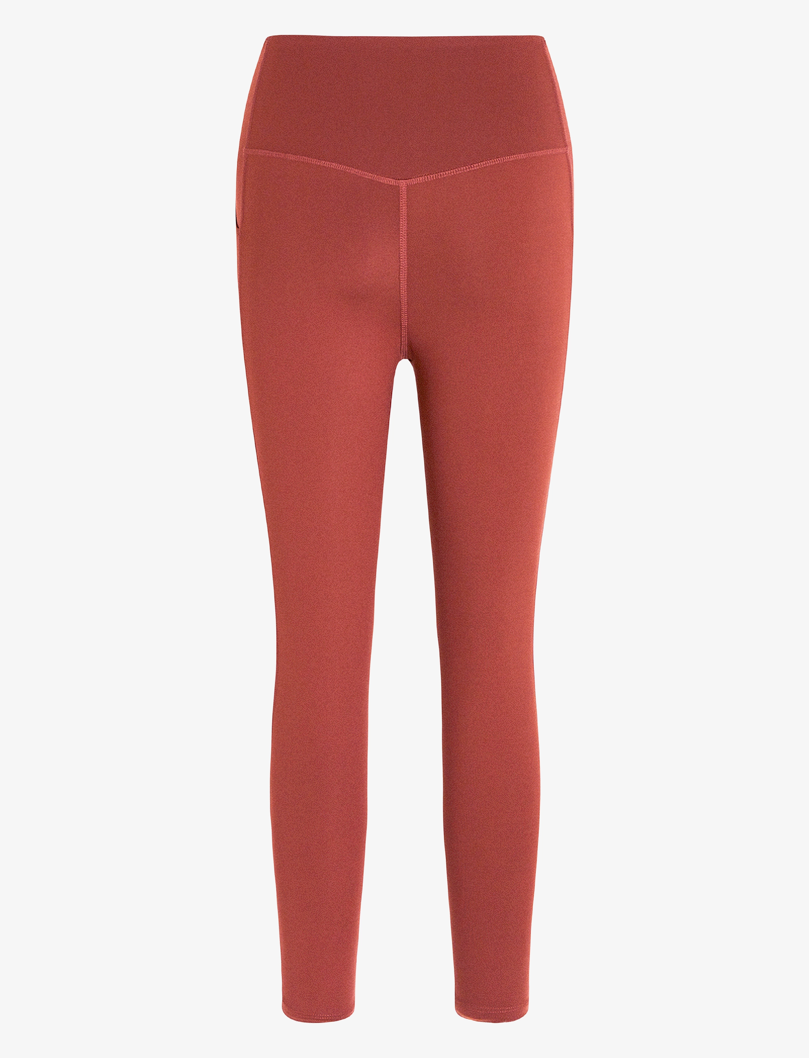Girlfriend Collective - Pocket High-Rise Legging, 7/8 - 7/8 længde - ember - 1