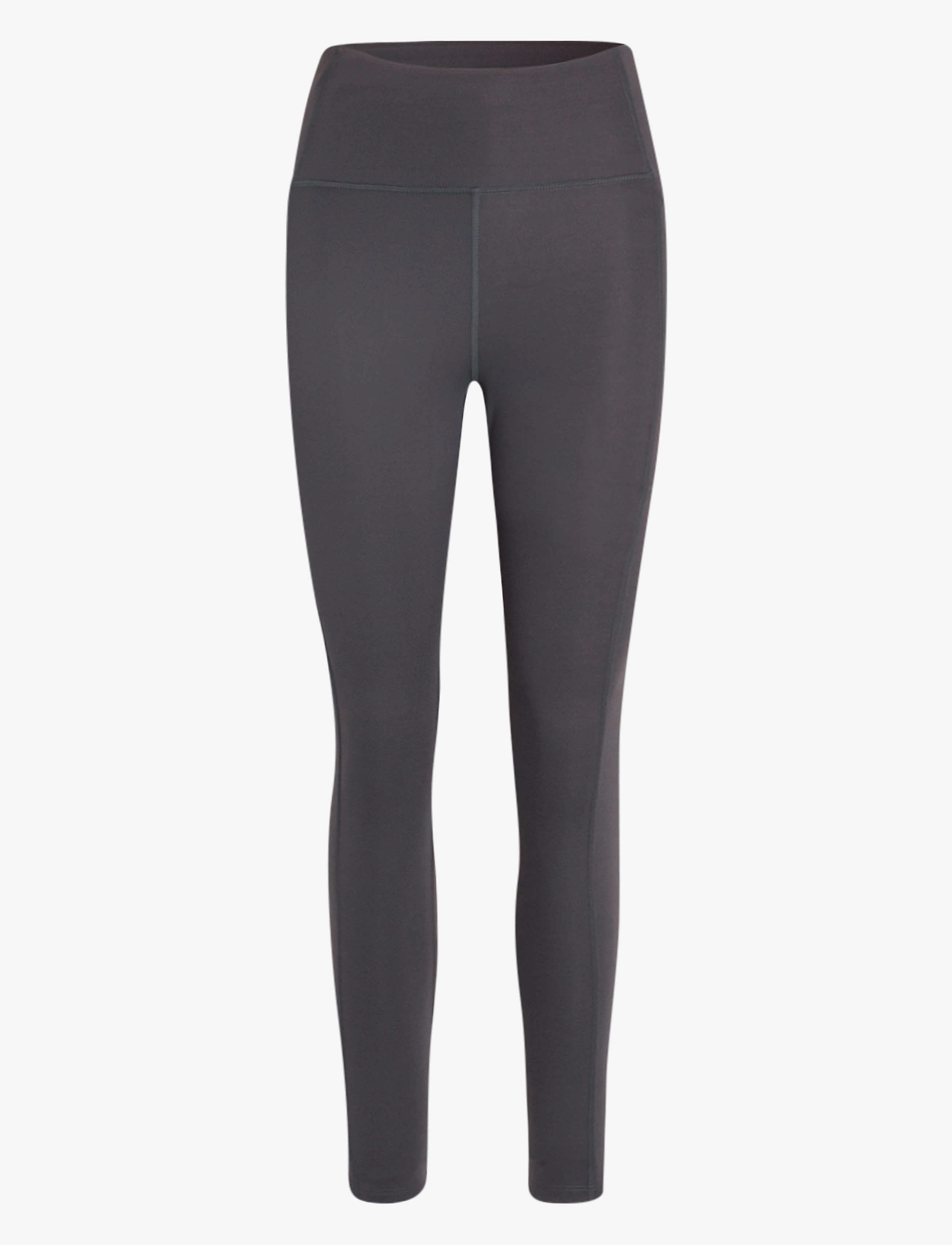 Girlfriend Collective Pocket High-Rise Legging, 7/8 - Tøj - MOON / black