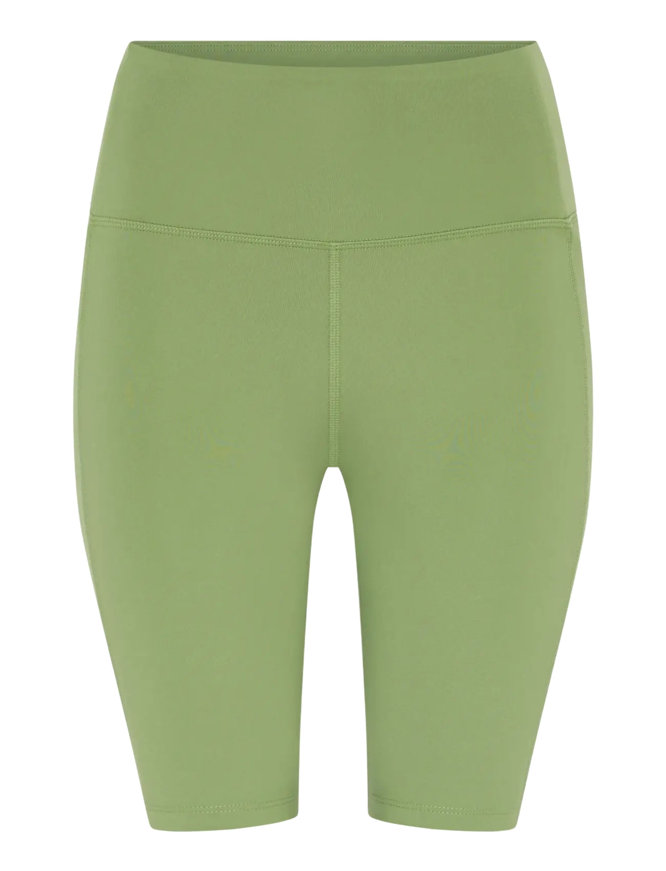 Girlfriend Collective Pocket High-Rise Bike Shorts - Shorts - MANTIS / green