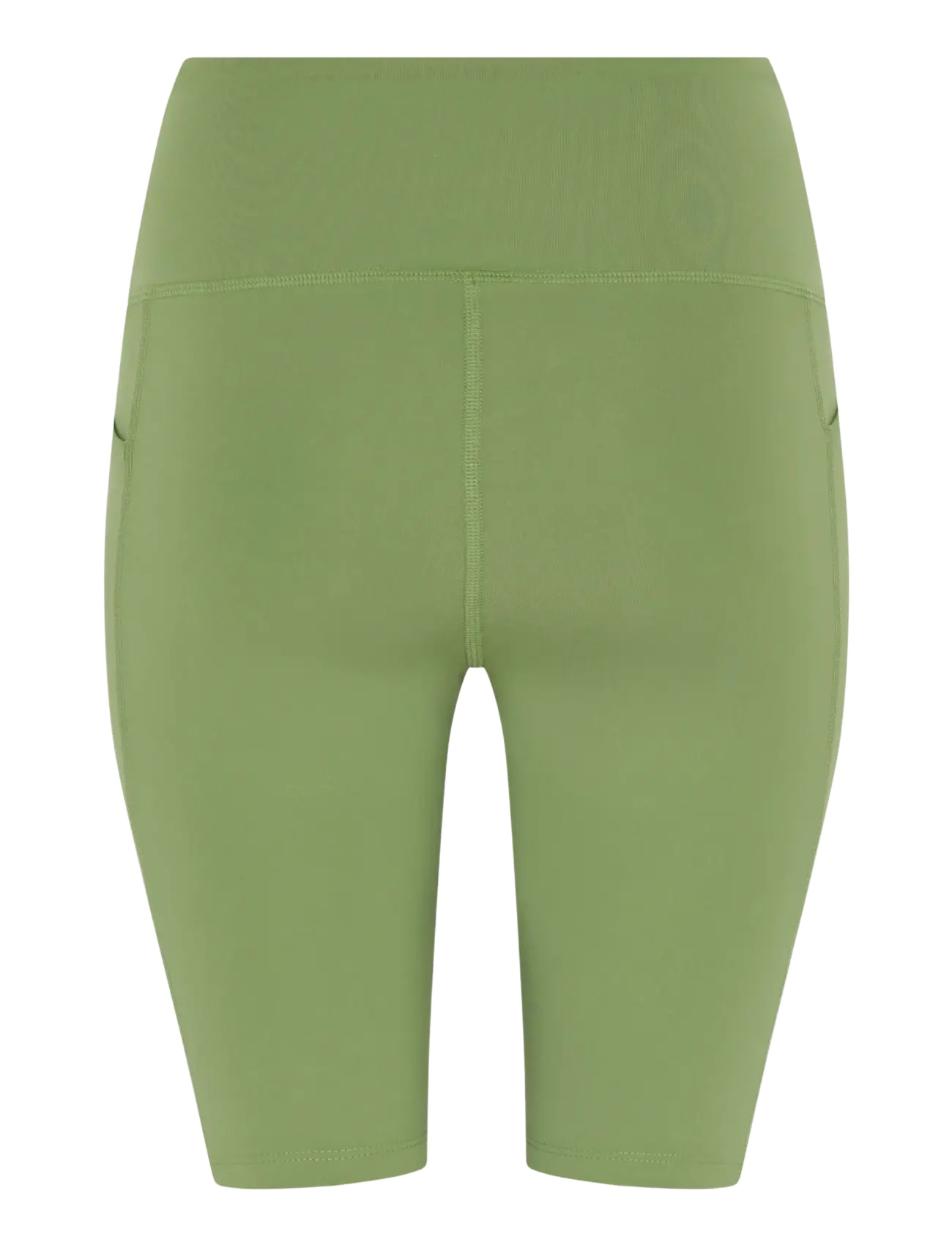 Girlfriend Collective - Pocket High-Rise Bike Shorts - trainings-shorts - mantis - 2