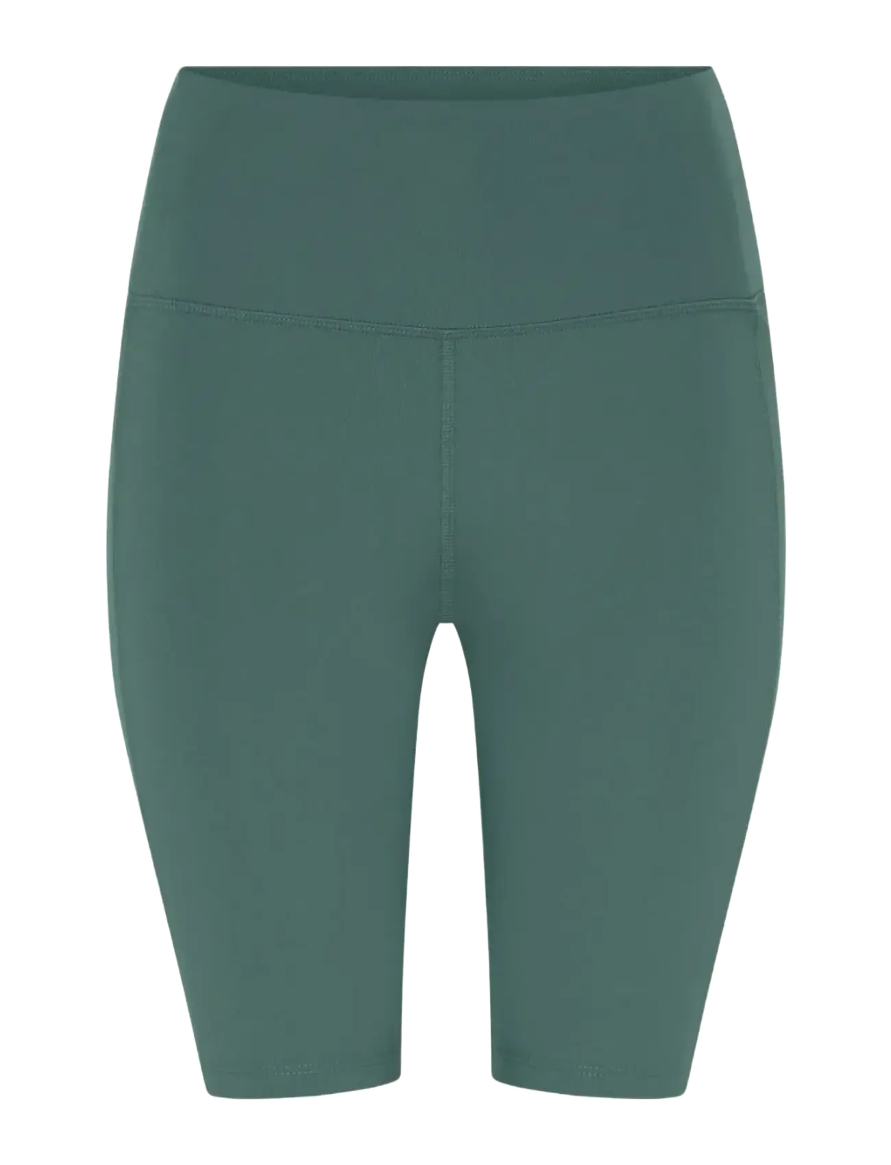 Girlfriend Collective Pocket High-Rise Bike Shorts - Shorts - MOSS / khaki/green