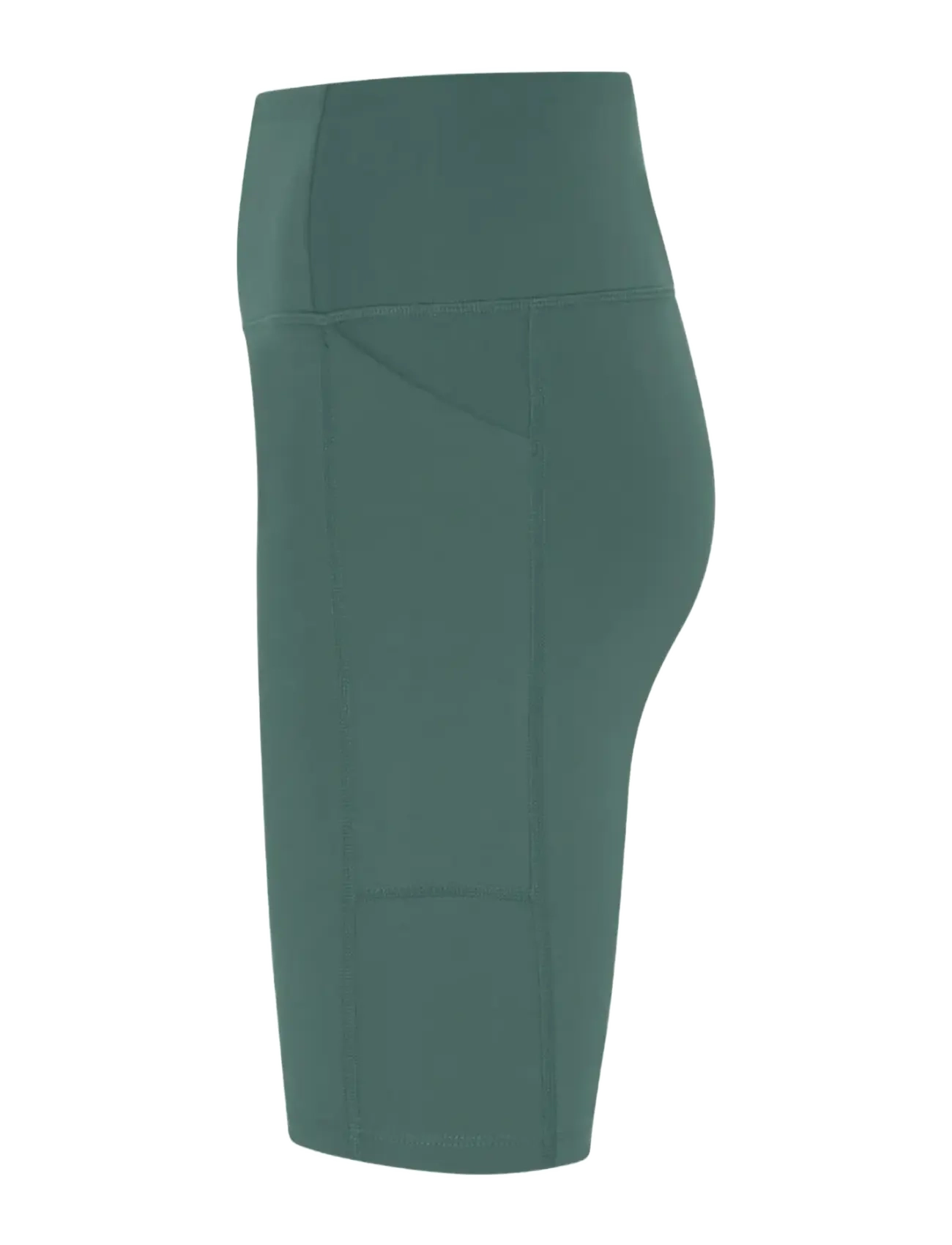 Girlfriend Collective - Pocket High-Rise Bike Shorts - trainings-shorts - moss - 2
