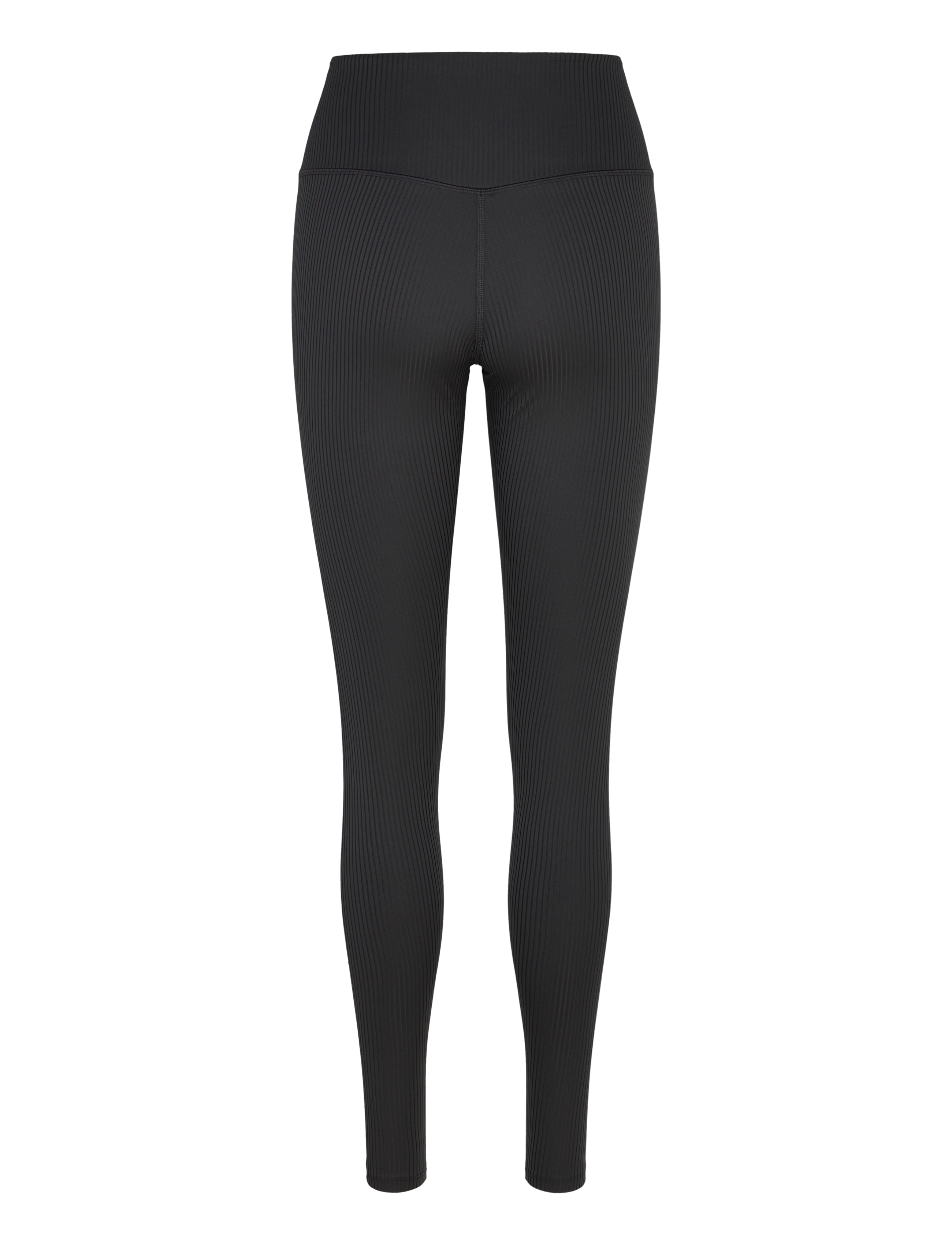 Girlfriend Collective - Rib High-Rise Legging, Long - collants d'entraînement - black - 2