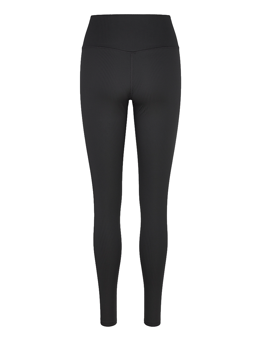 Girlfriend Collective - Rib High-Rise Legging, Long - collants d'entraînement - black - 2