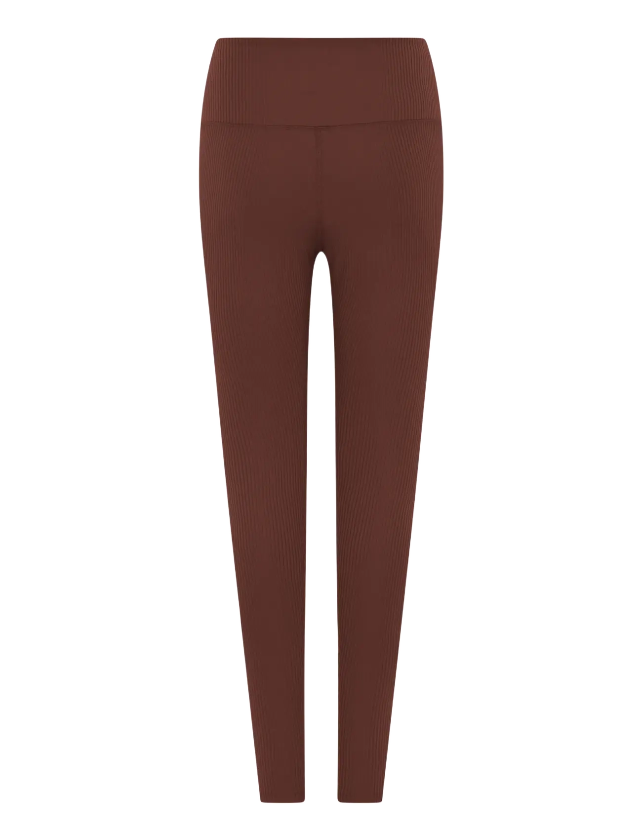 Girlfriend Collective - Rib High-Rise Legging, Long - täispikkus - earth - 2