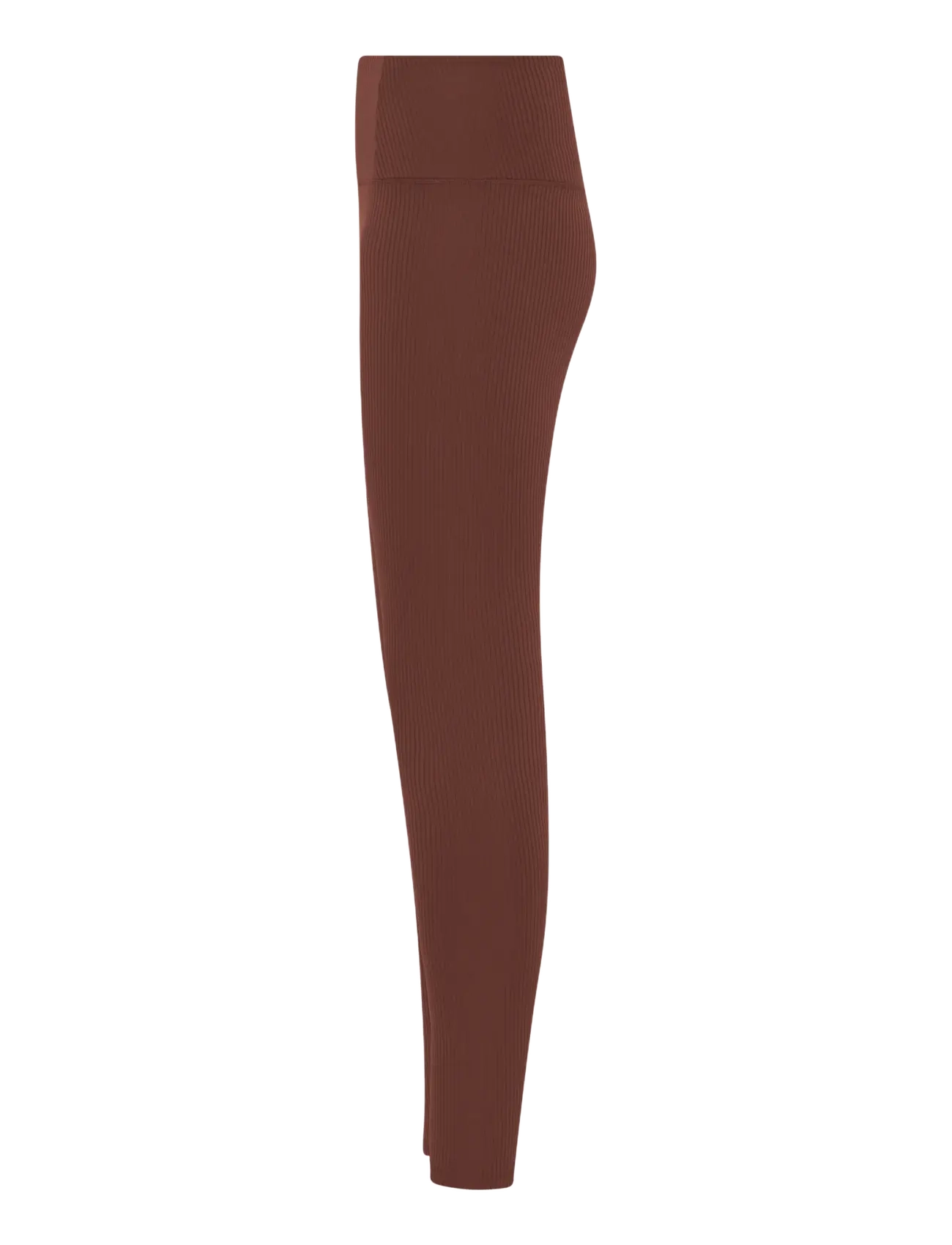 Girlfriend Collective - Rib High-Rise Legging, Long - täispikkus - earth - 3
