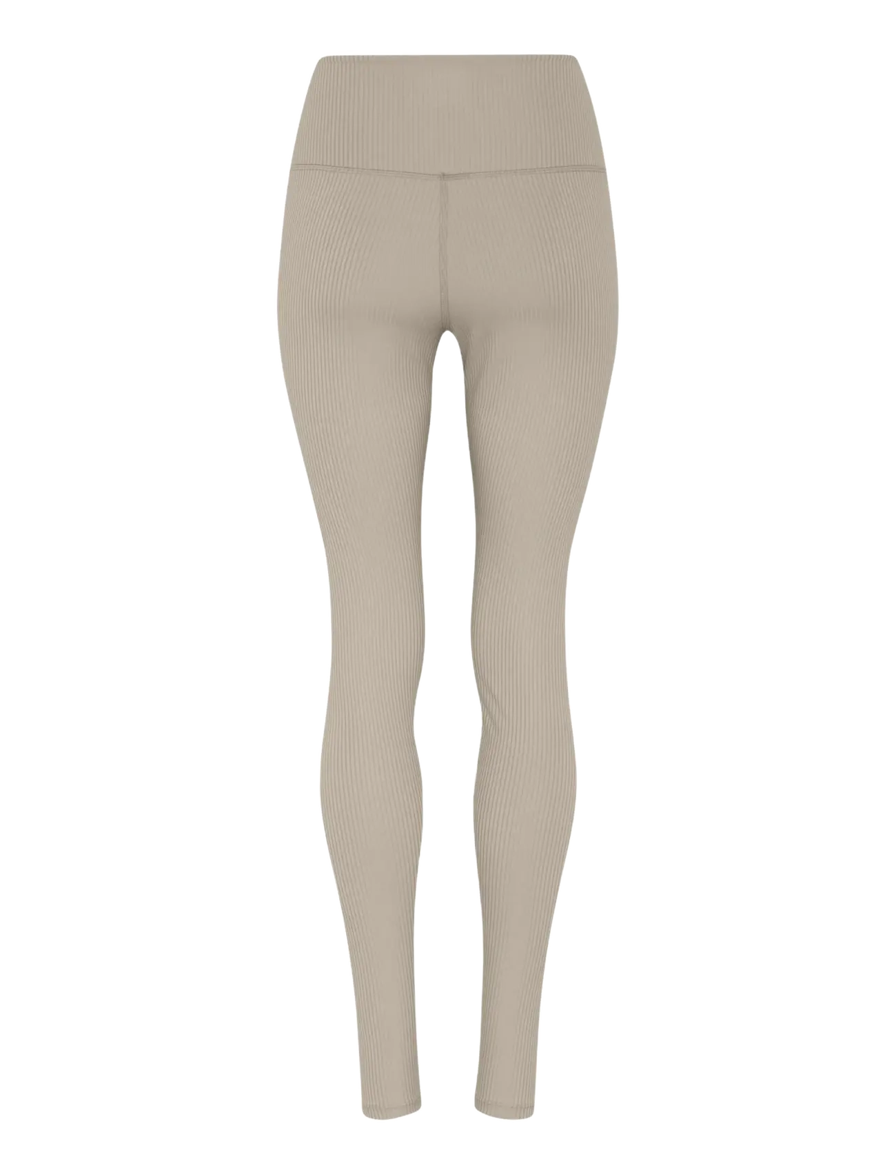 Girlfriend Collective - Rib High-Rise Legging, Long - fuld længde - feather - 1