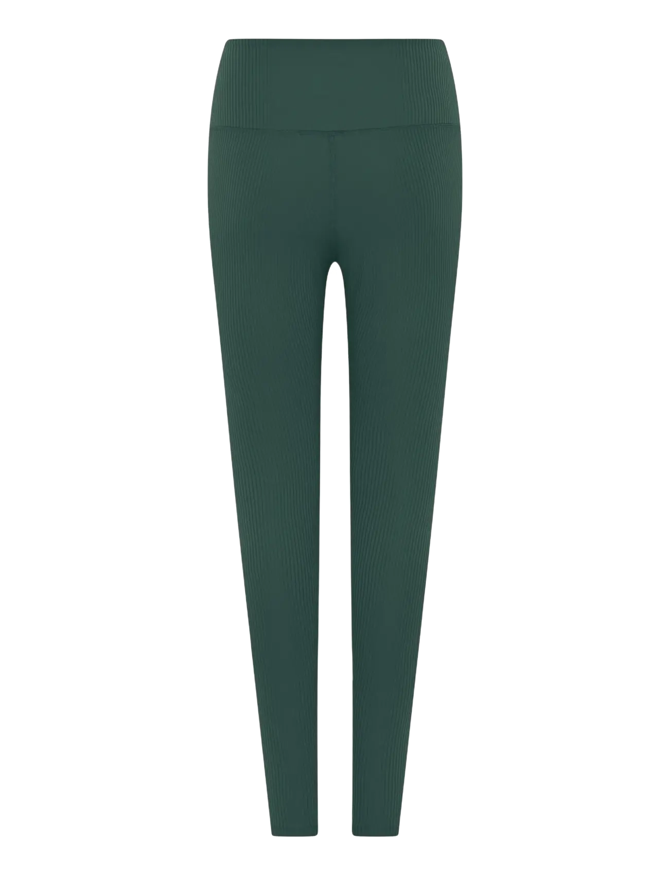 Girlfriend Collective - Rib High-Rise Legging, Long - fuld længde - moss - 2