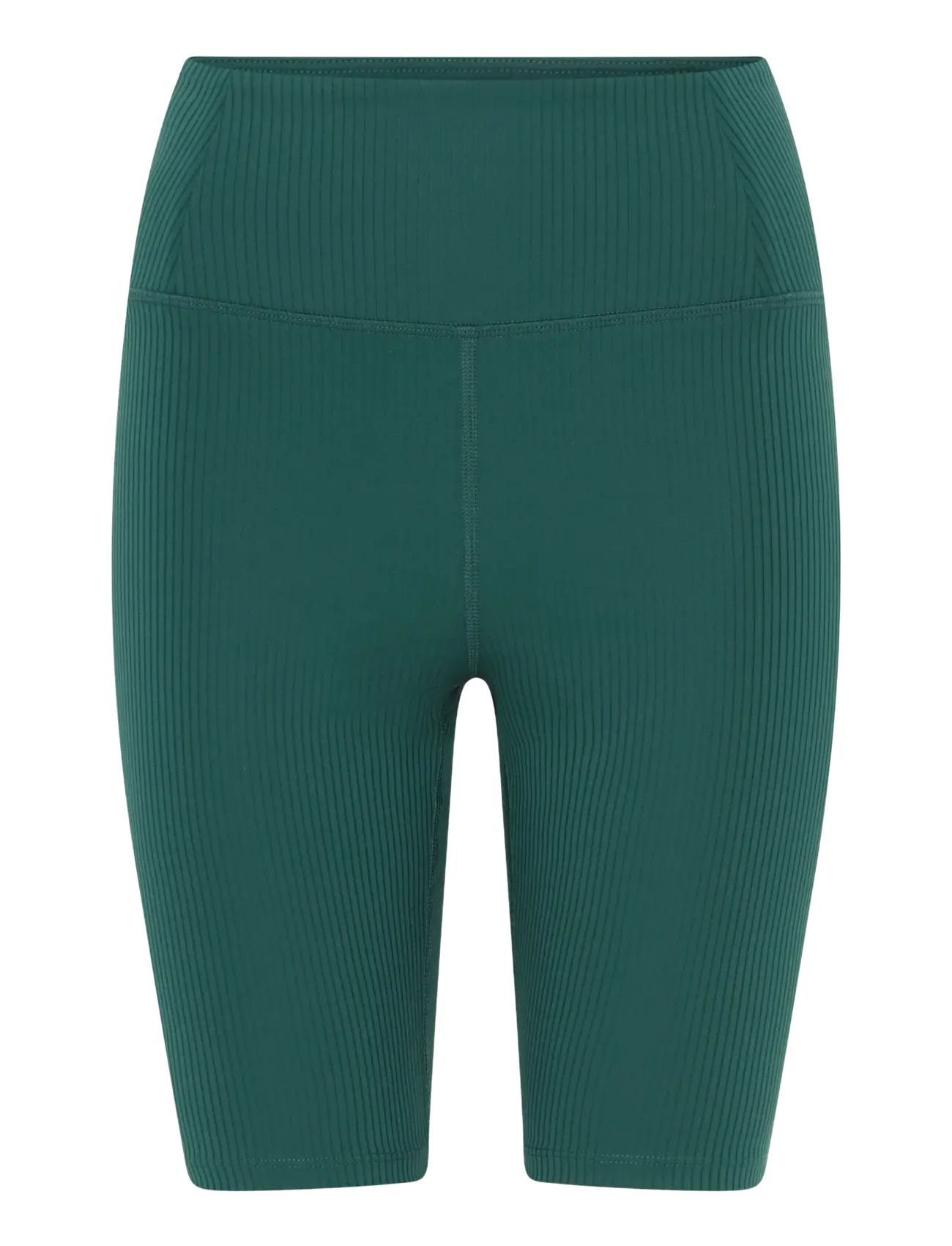 Girlfriend Collective Rib Bike Shorts - Klær - RAIN FOREST / green