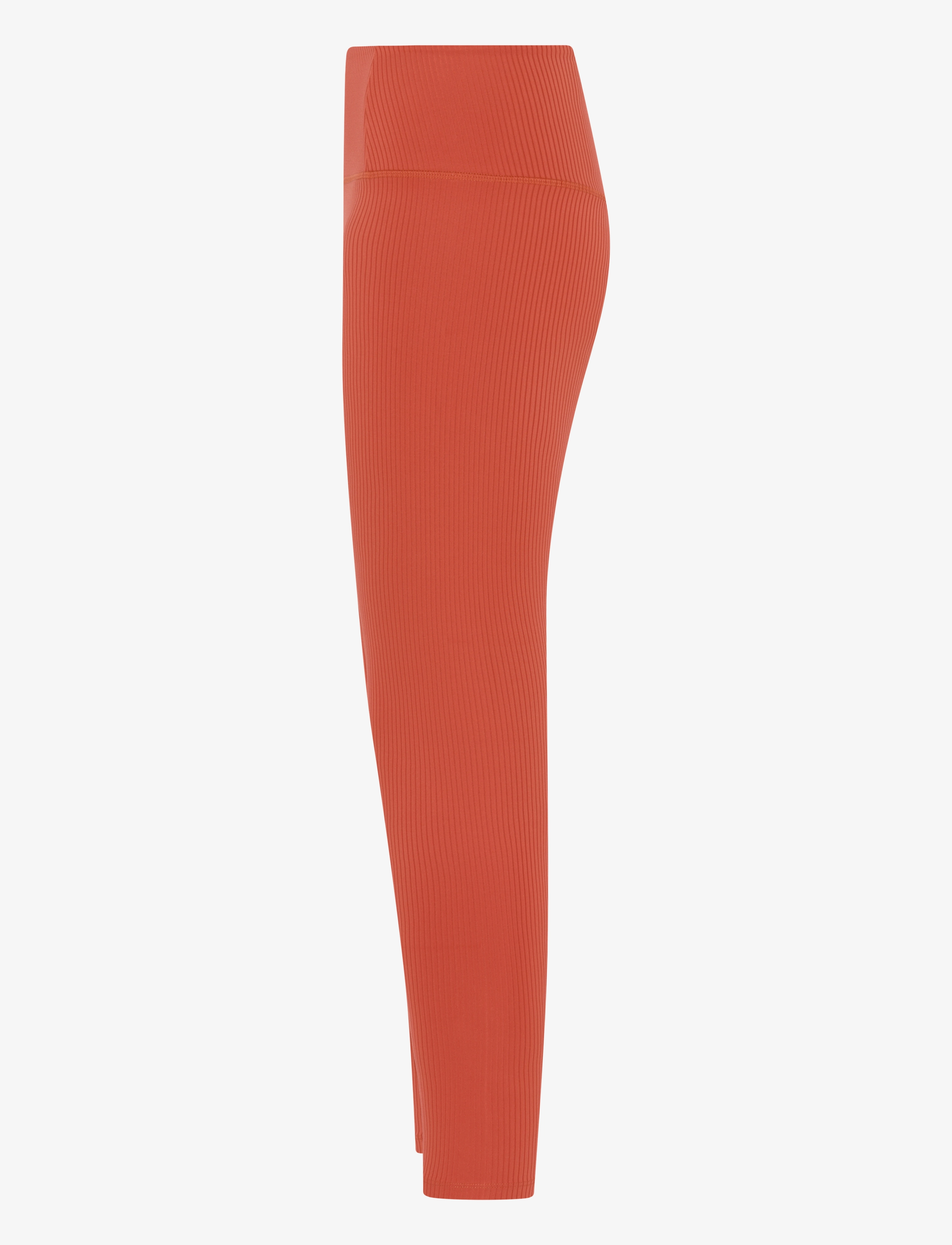 Girlfriend Collective - Rib High-Rise Legging, 7/8 - 7/8 længde - red clay - 3