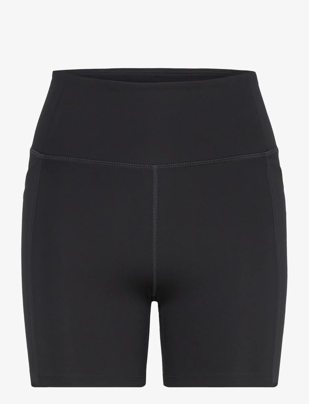 Girlfriend Collective - Pocket High-Rise Run Shorts - bikershorts - black - 0