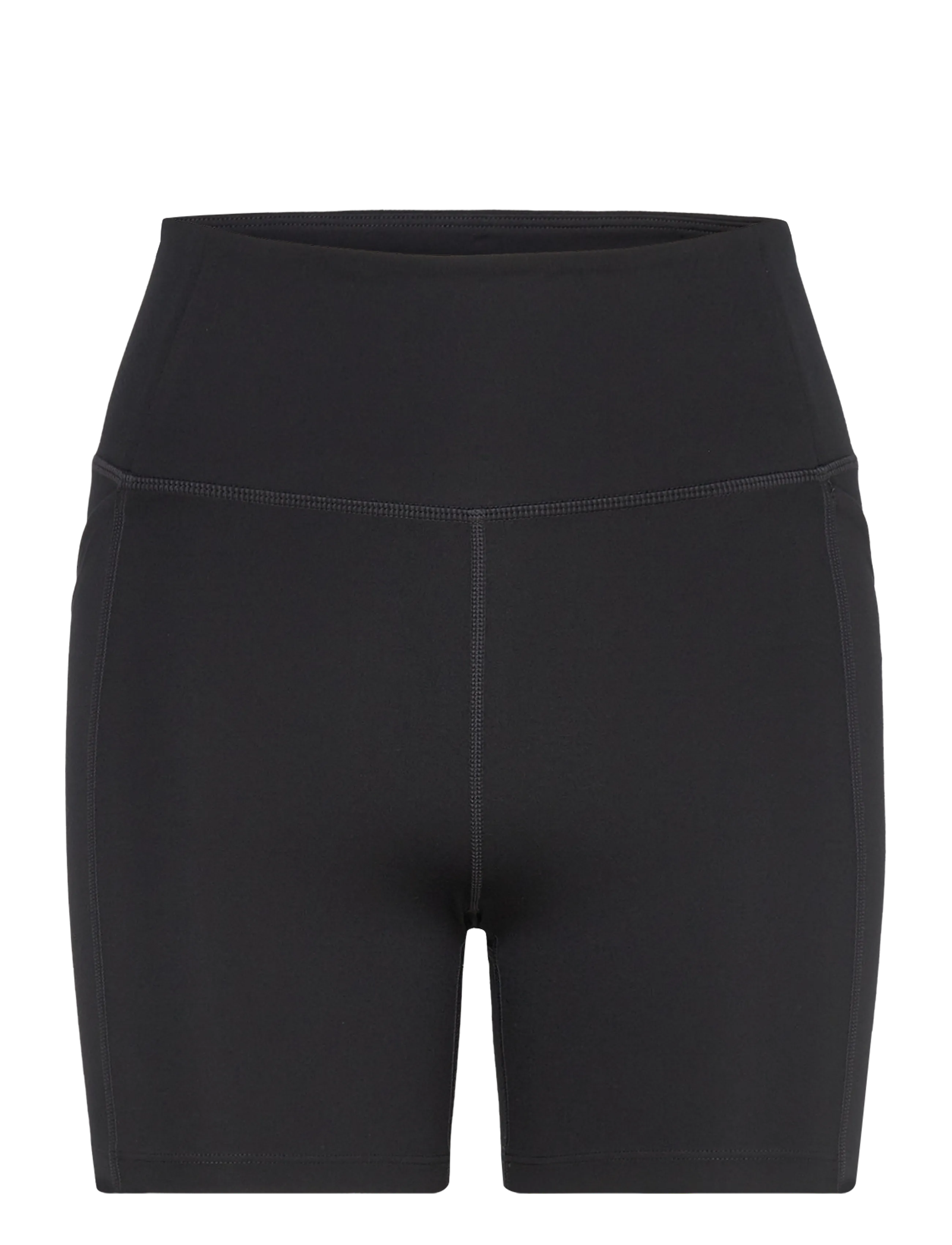 Girlfriend Collective Pocket High-Rise Run Shorts - Girlfriend Collective - BLACK / black