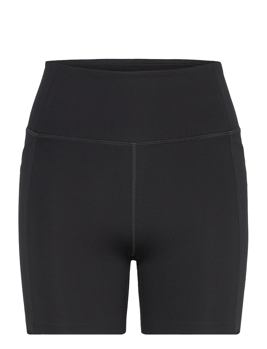 Girlfriend Collective - Pocket High-Rise Run Shorts - treenishortsit - black - 0