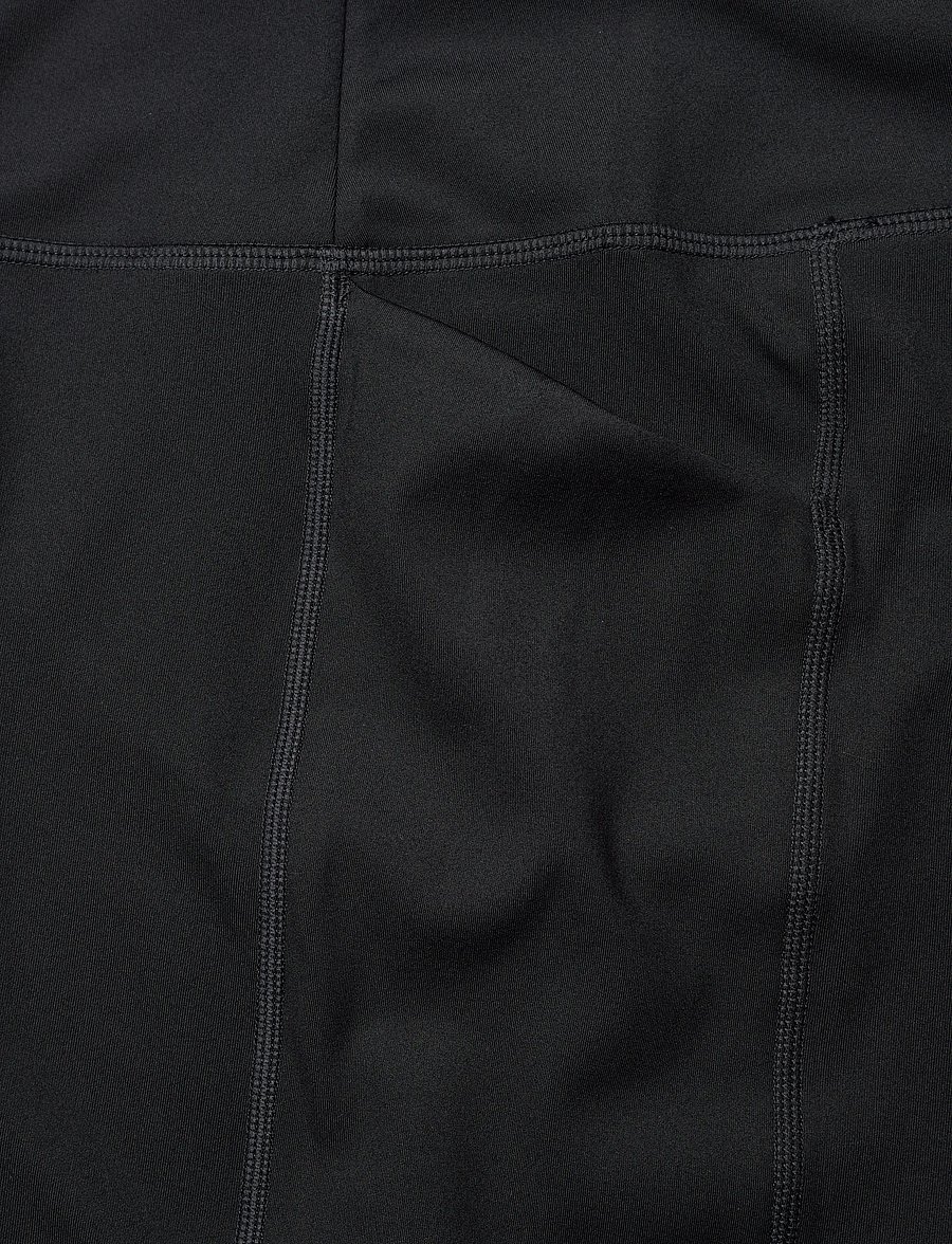 Girlfriend Collective - Pocket High-Rise Run Shorts - treenishortsit - black - 2
