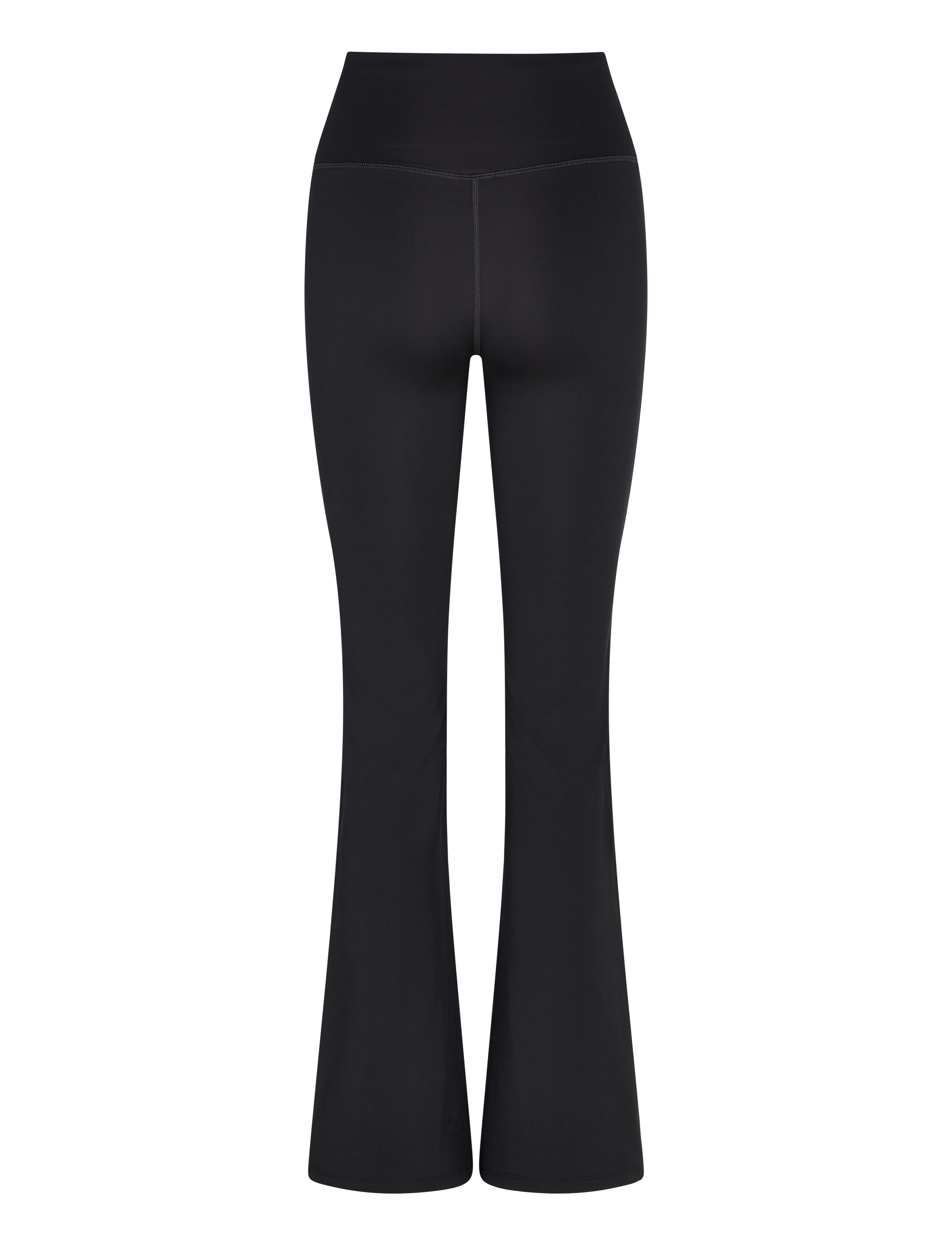 Girlfriend Collective - Compressive Flare Legging - fuld længde - black - 2