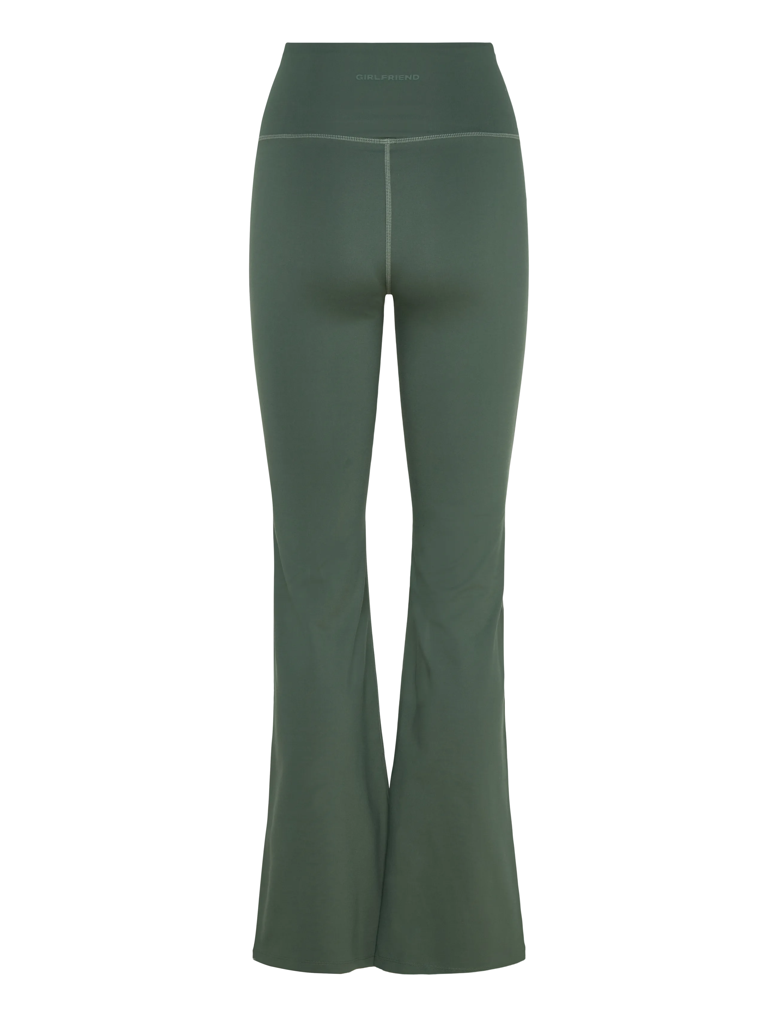Girlfriend Collective - Compressive Flare Legging - volle länge - jungle - 1