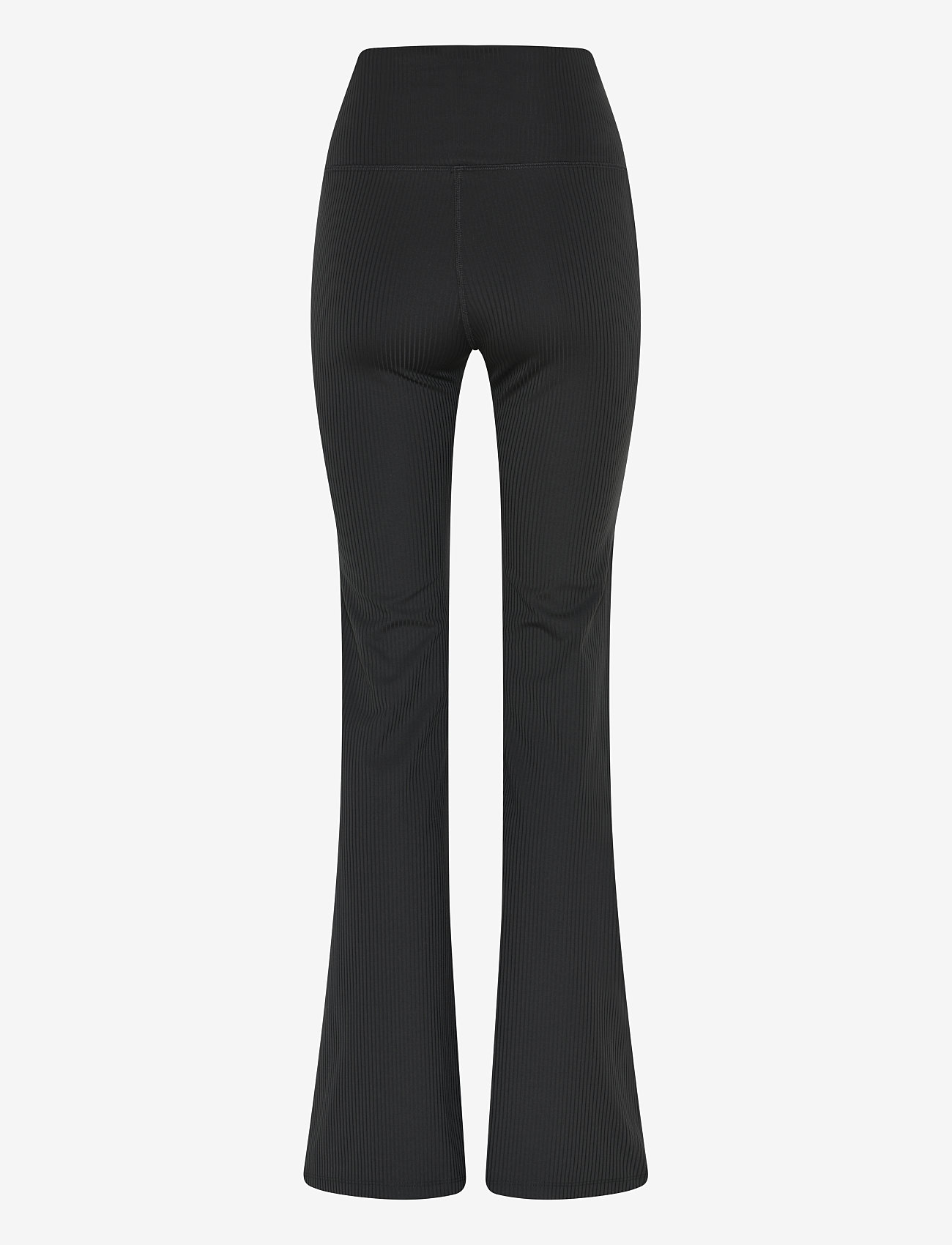 Girlfriend Collective - Rib Flare Legging - tights - black - 2