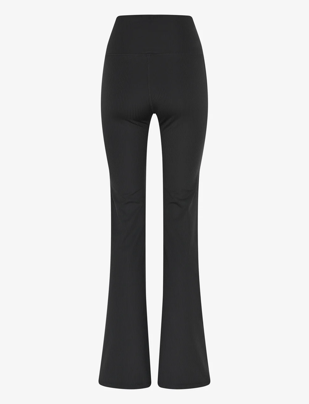 Girlfriend Collective - Rib Flare Legging - tights - black - 2
