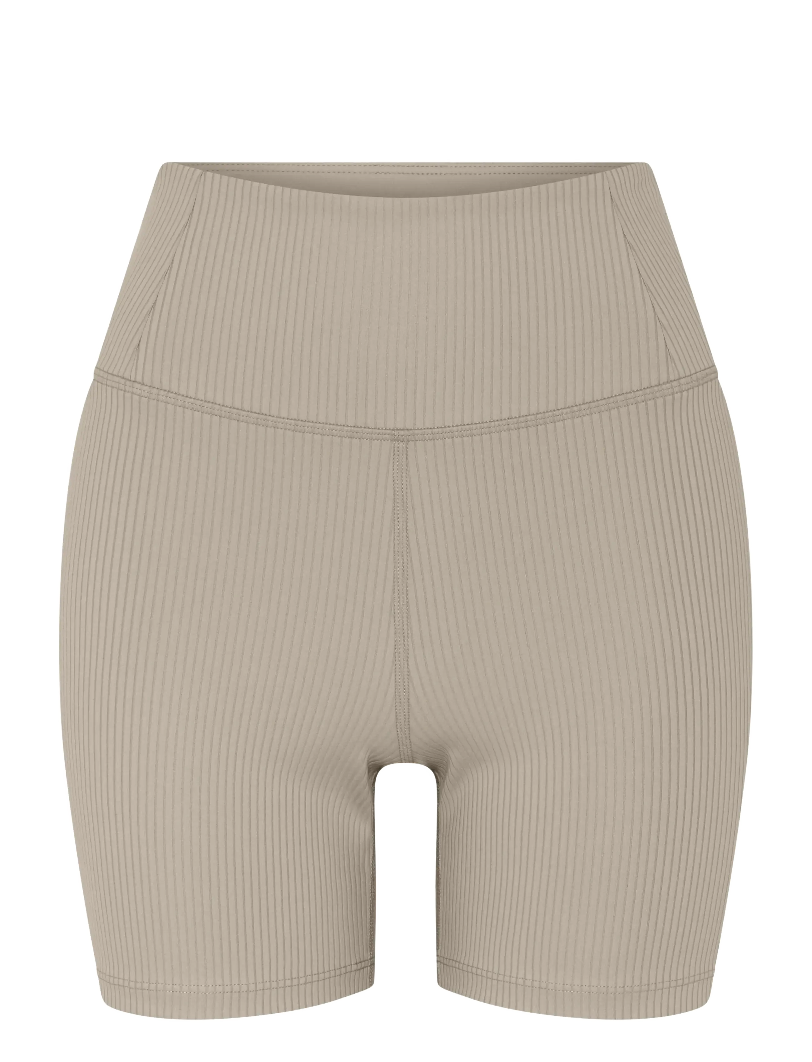 GIRLFRIEND COLLECTIVE Rib Run Shorts Braun - M - Damen