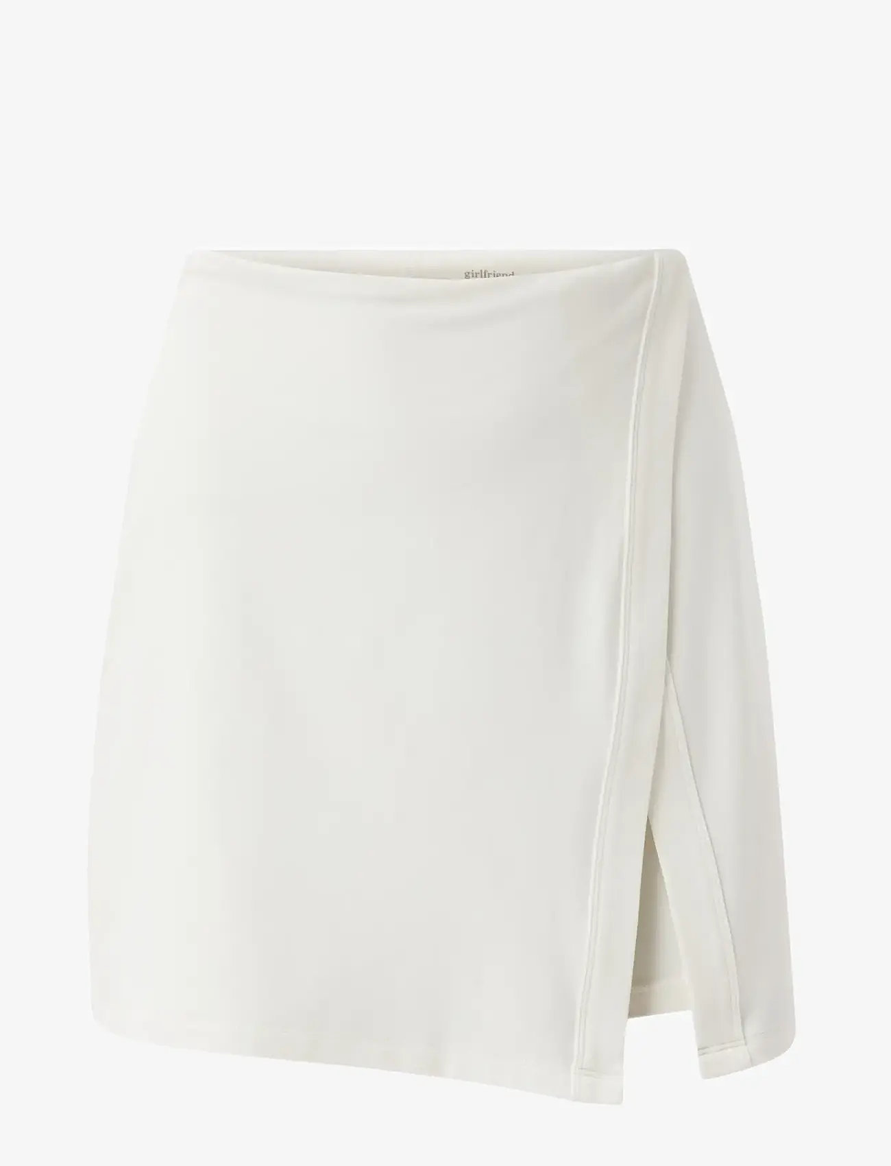 Girlfriend Collective - Float Cass Split Skort - spordiseelikud - ivory - 1