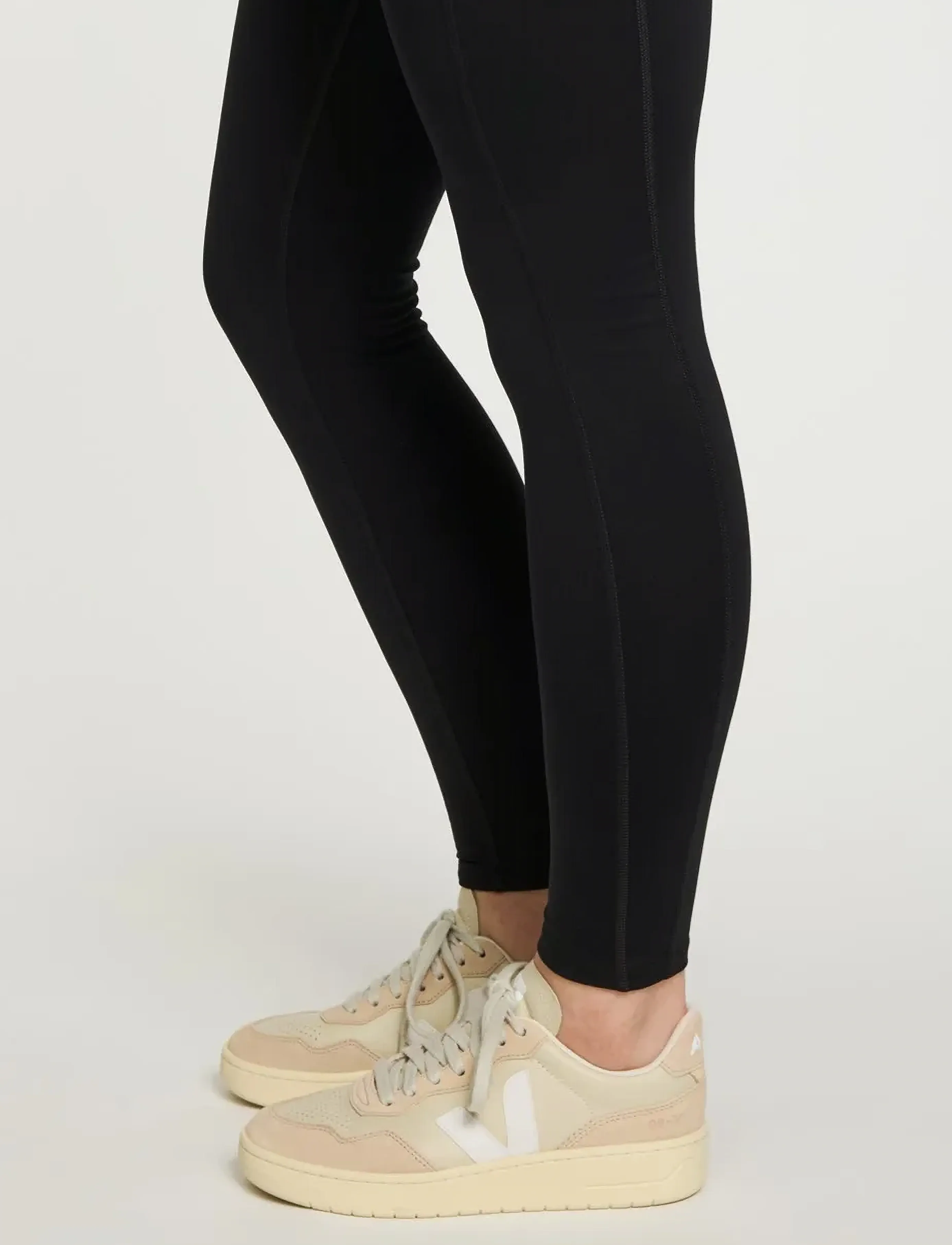 Girlfriend Collective - Pocket High-Rise Legging, Long - täispikkus - black - 5