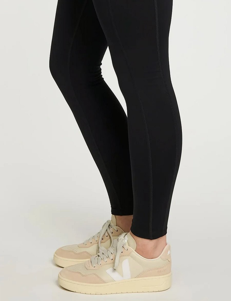 Girlfriend Collective - Pocket High-Rise Legging, Long - täispikkus - black - 5