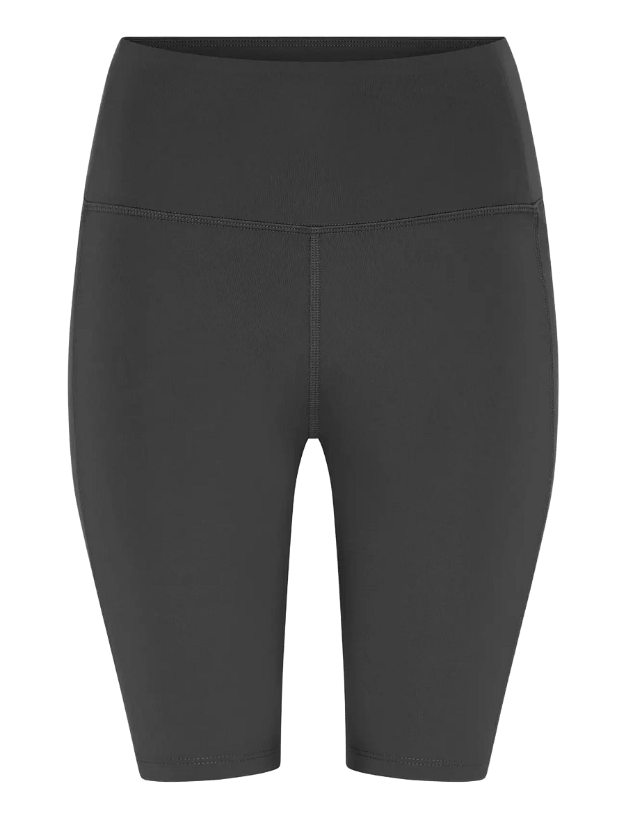 Girlfriend Collective - Pocket High-Rise Bike Shorts - 1/2 længde - black - 1