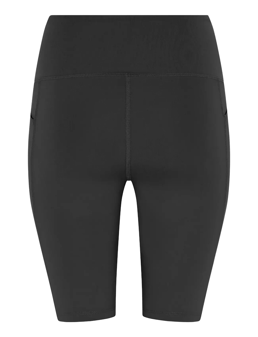 Girlfriend Collective - Pocket High-Rise Bike Shorts - 1/2 længde - black - 2