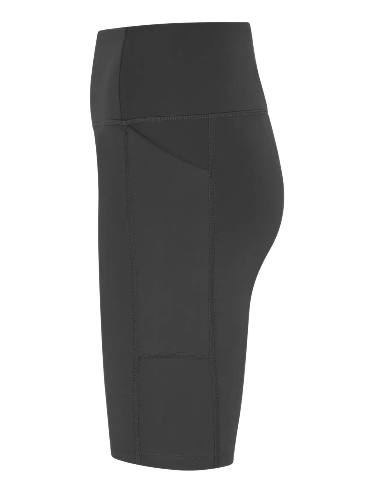 Girlfriend Collective - Pocket High-Rise Bike Shorts - 1/2 længde - black - 3