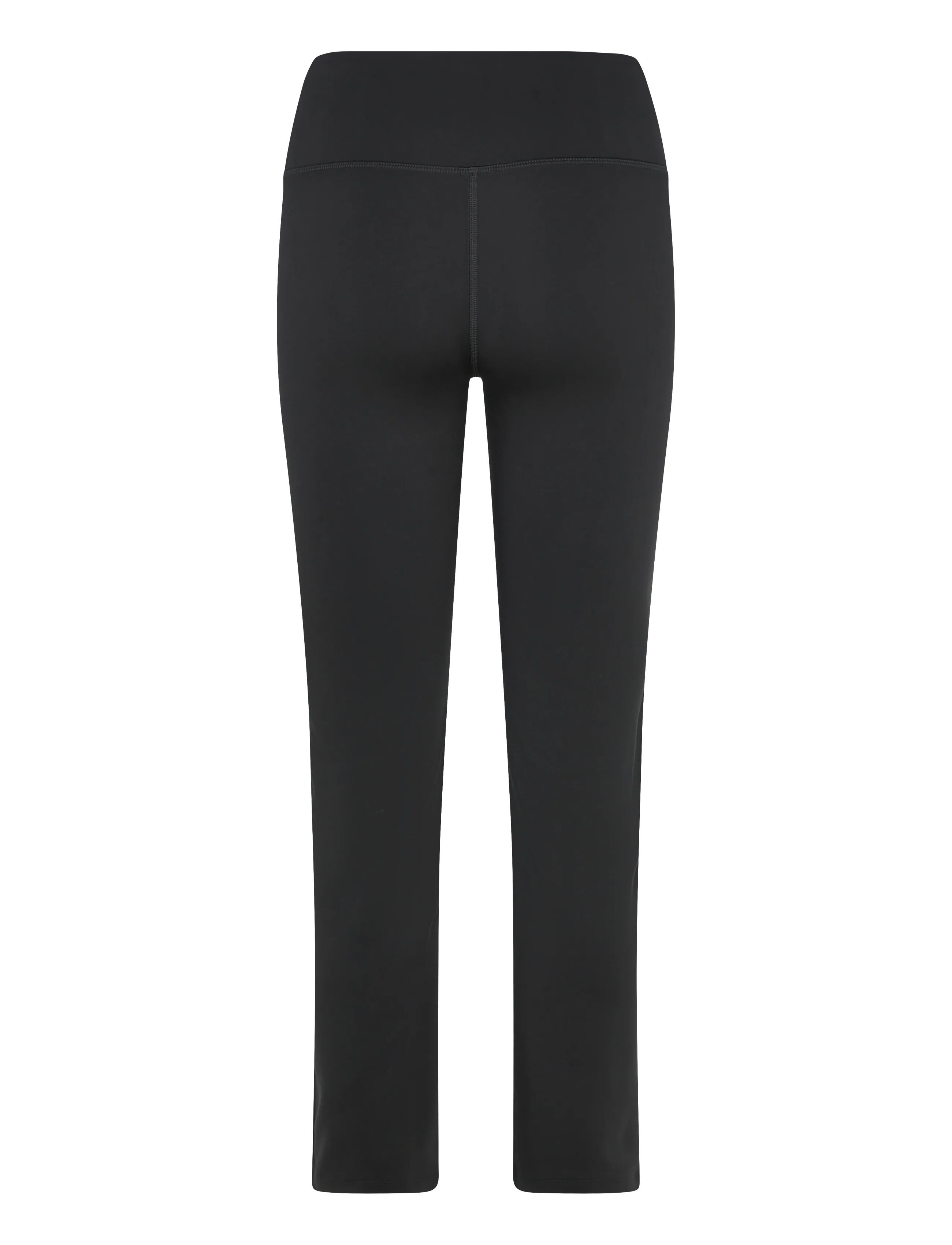 Girlfriend Collective - Luxe Split Hem Legging - fuld længde - black - 1