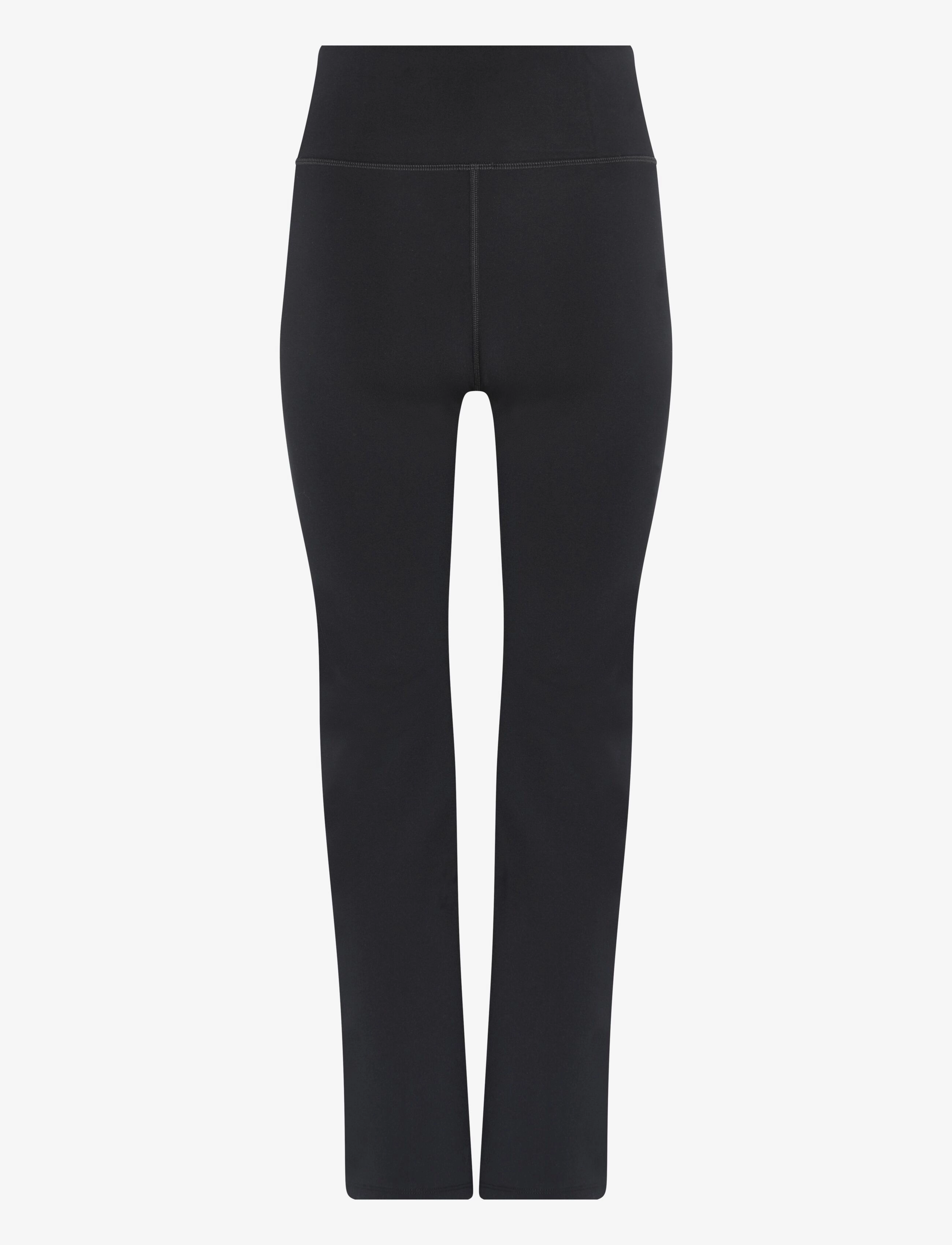 Girlfriend Collective - Luxe Split Hem Legging - fuld længde - black an - 2