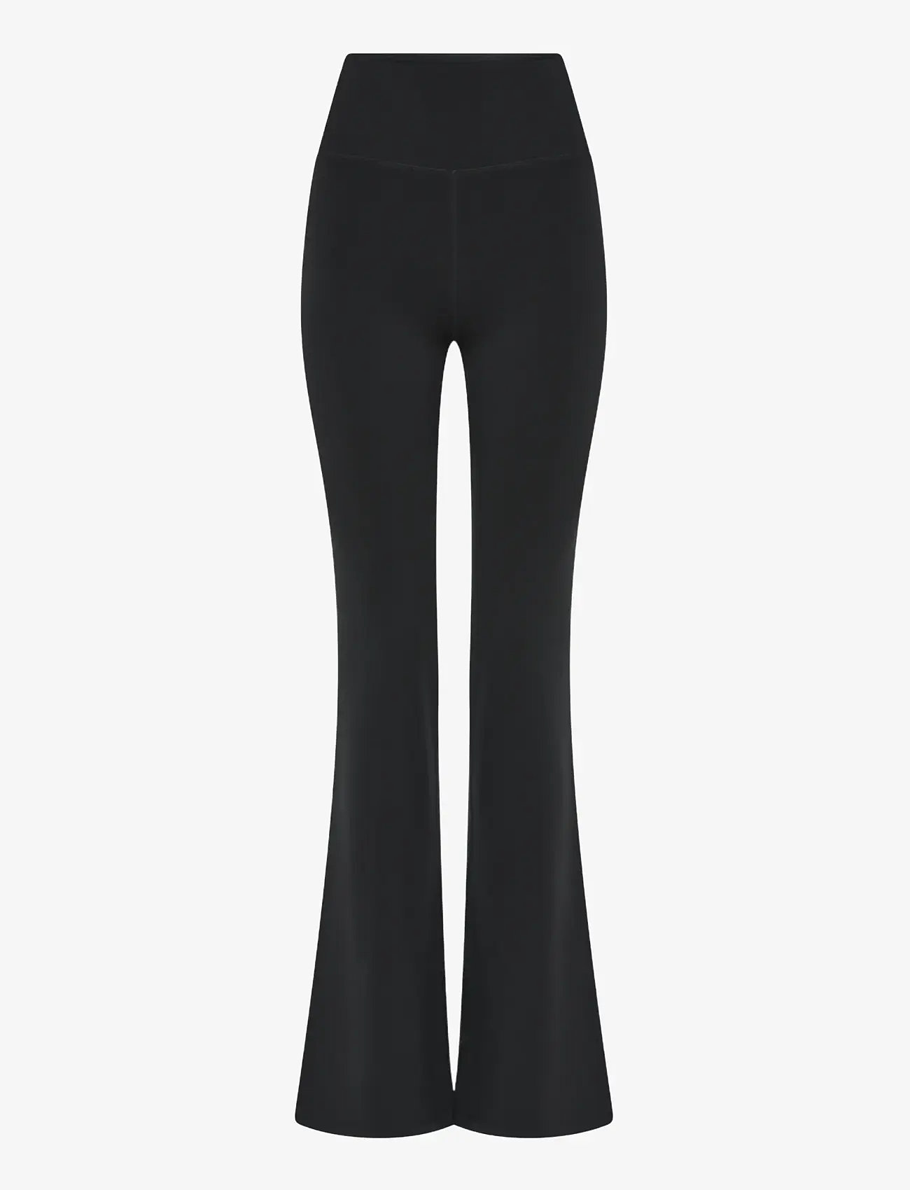 Girlfriend Collective - Float Ultralight Flare Legging - full längd - black - 1