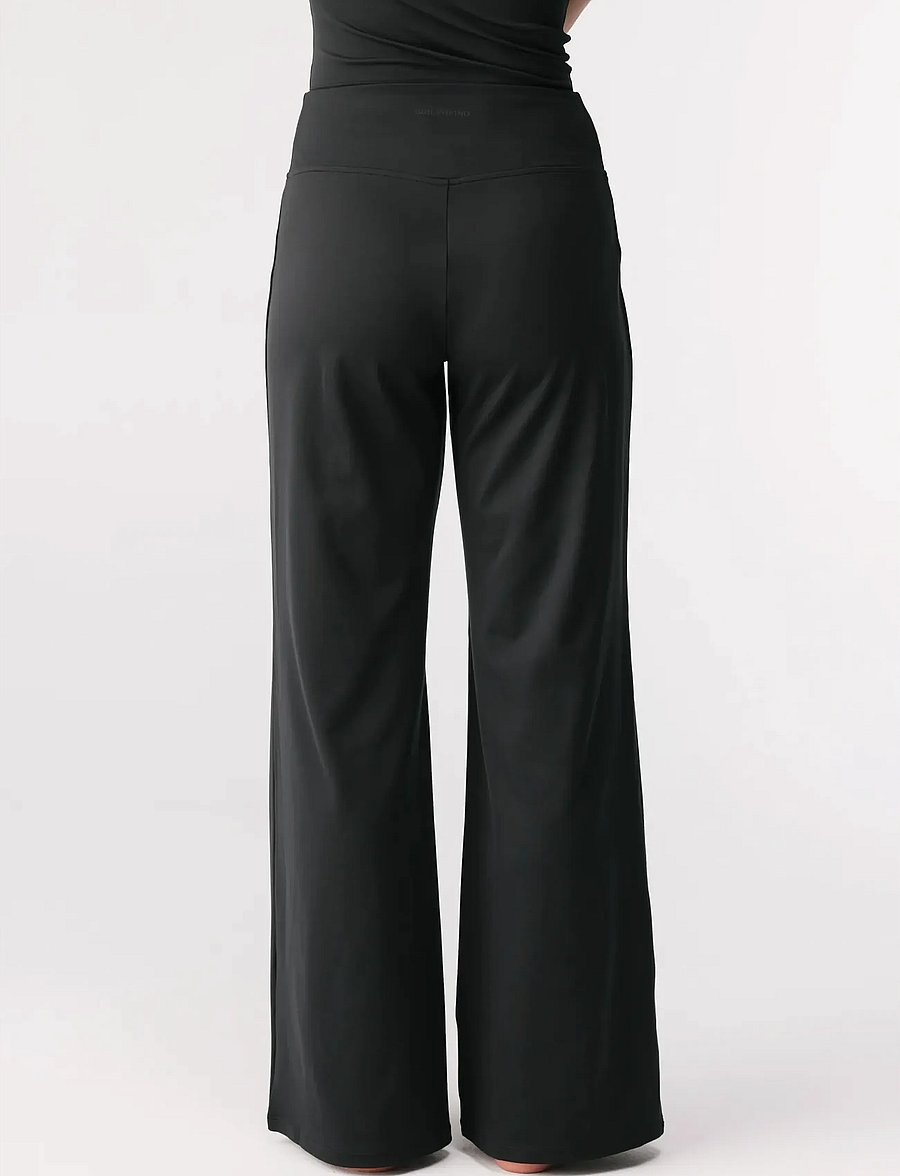 Girlfriend Collective - Jada Straight Leg Pant - joggingbukser - black - 3