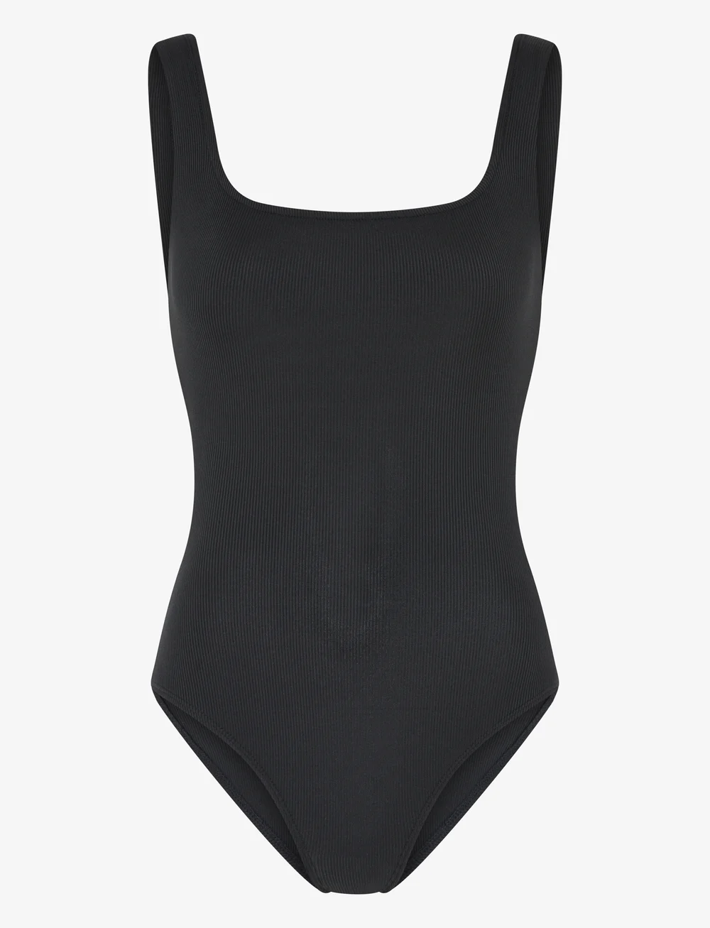 Girlfriend Collective - Penny Square Neck Bodysuit - jumpsuits & bodies - black - 1