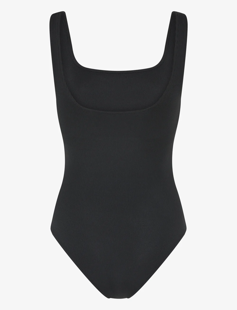 Girlfriend Collective - Penny Square Neck Bodysuit - jumpsuits & bodies - black - 2