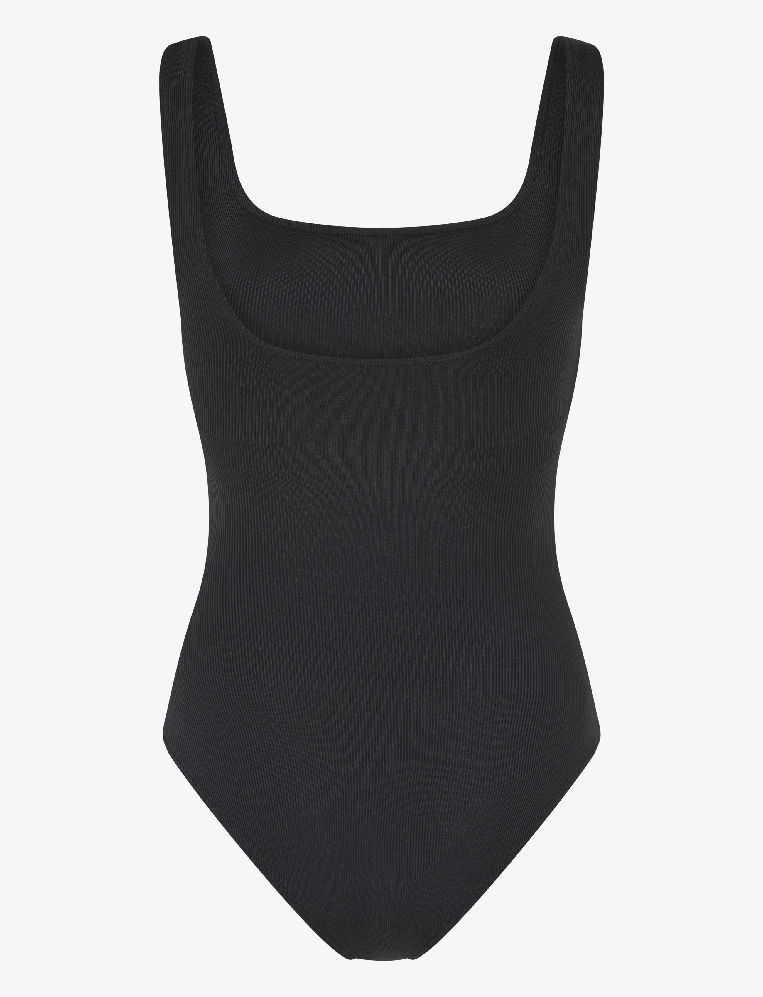 Girlfriend Collective - Square Neck Bodysuit - laveste priser - black - 2